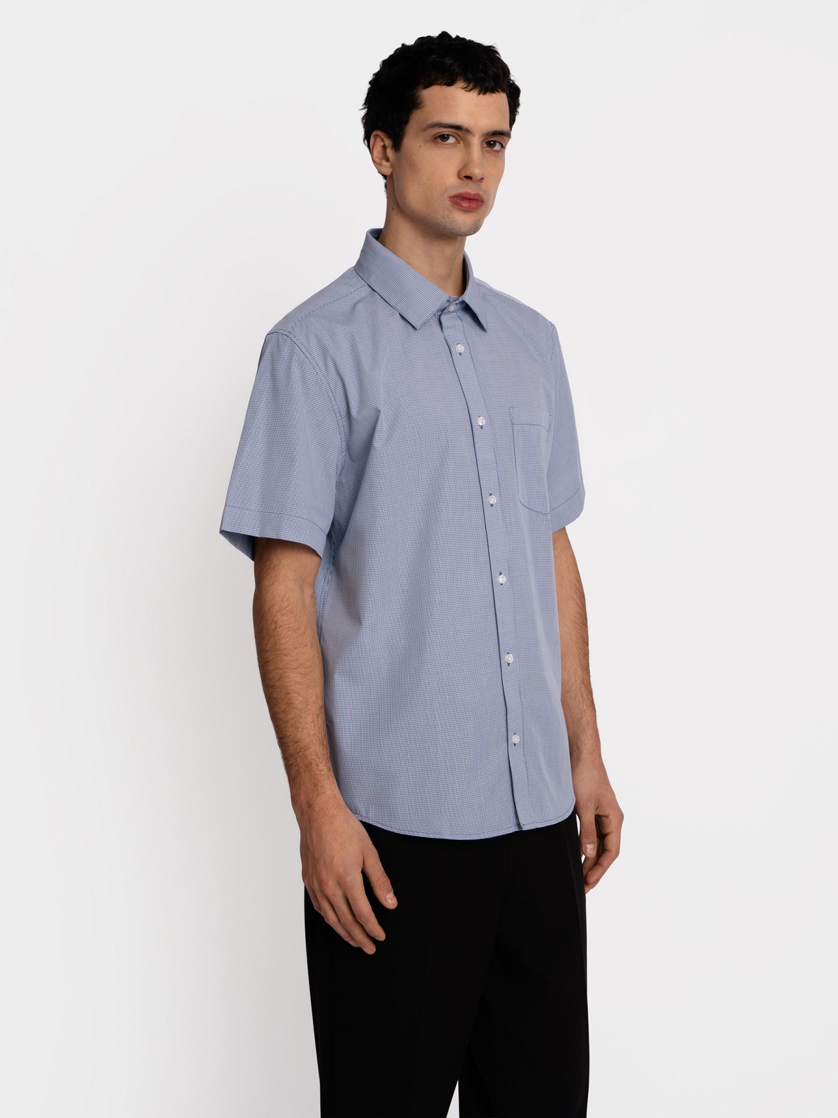 Рубашка с  короткими рукавами