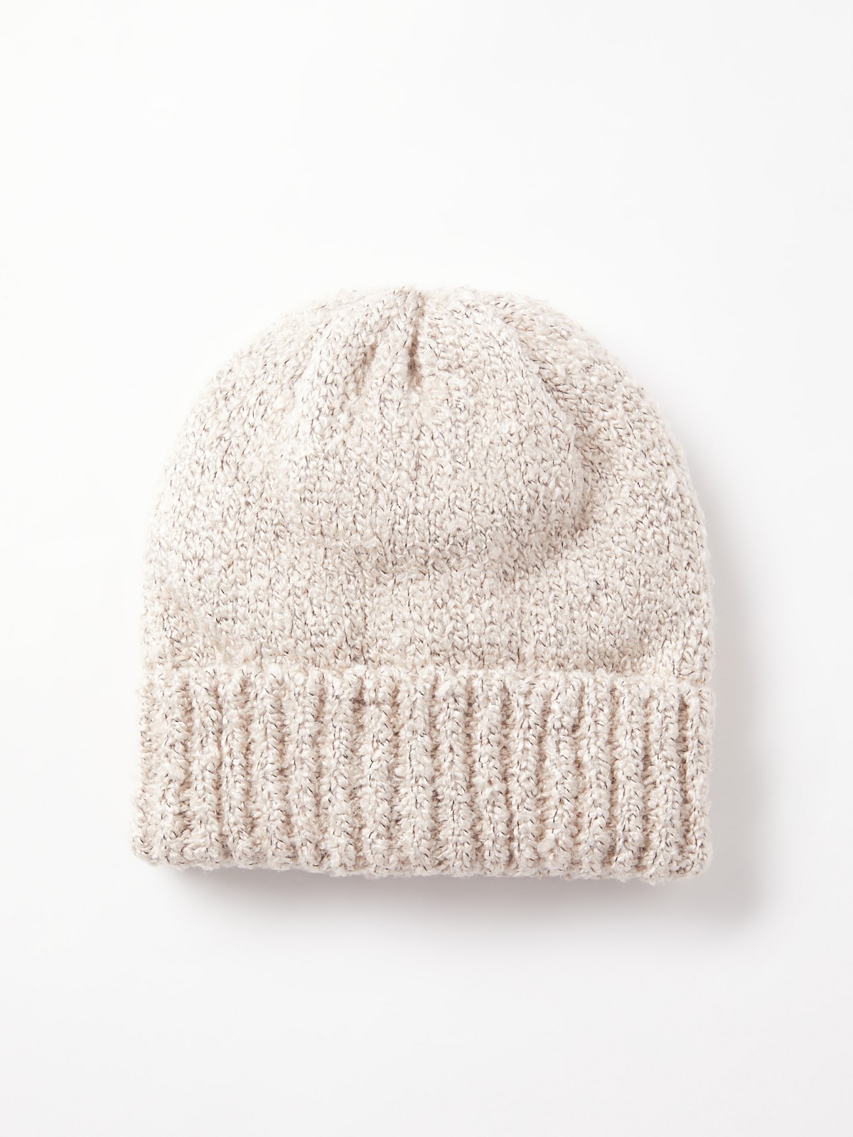 Вязаная шапка-бини