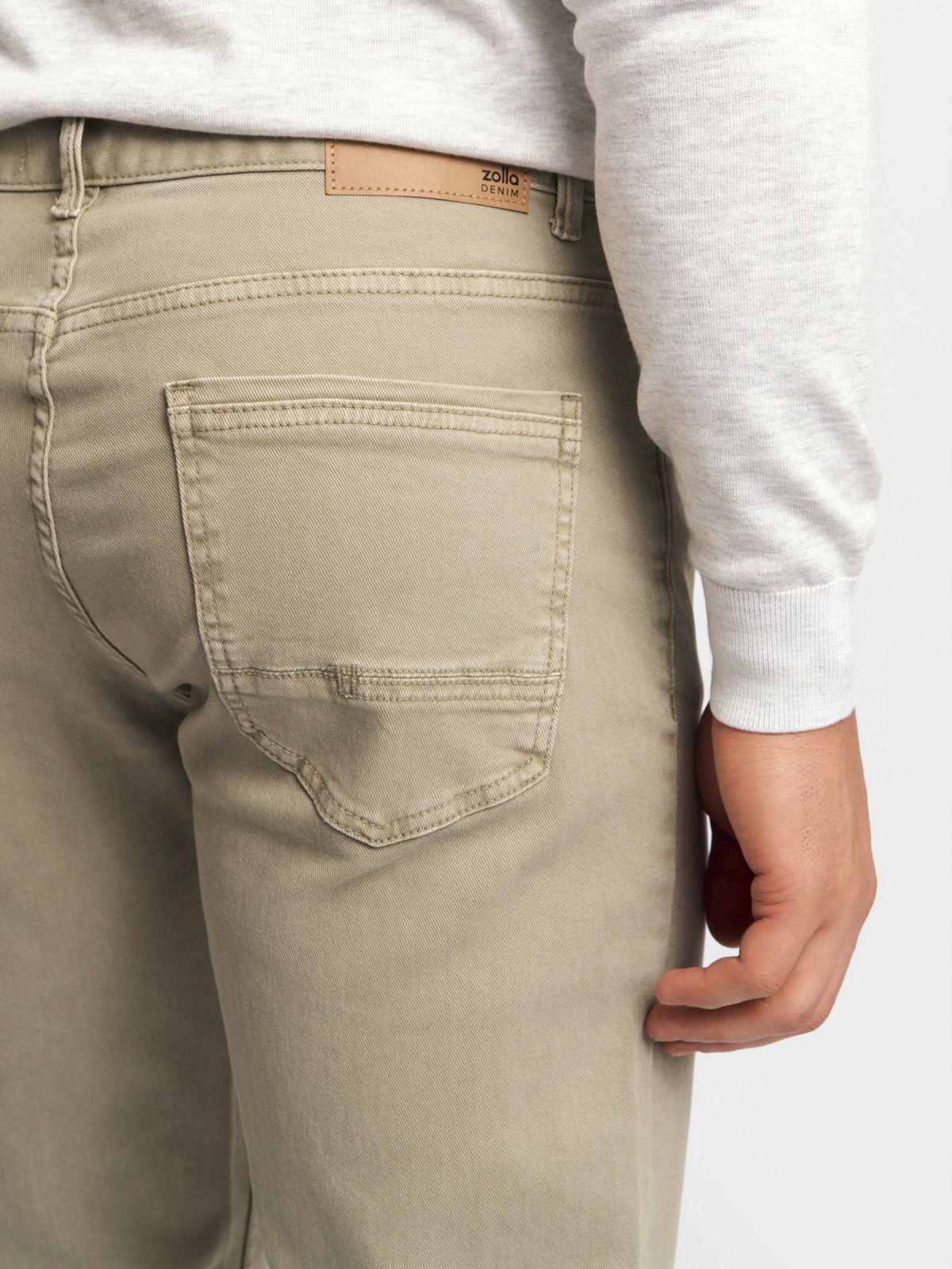 Джинсы фасона Tapered из хлопка