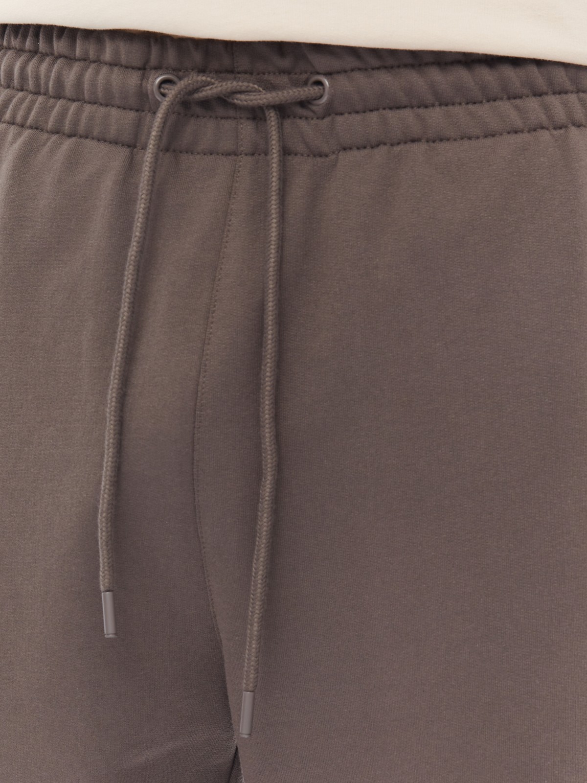 Трикотажные брюки-джоггеры в спортивном стиле zolla 014137660042, цвет серый, размер S - фото 4