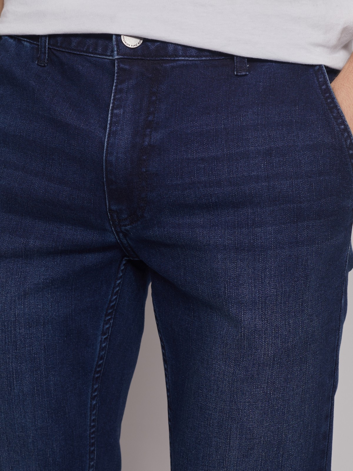 Брюки джинсовые zolla 01312711R061, цвет синий, размер 30 - фото 4