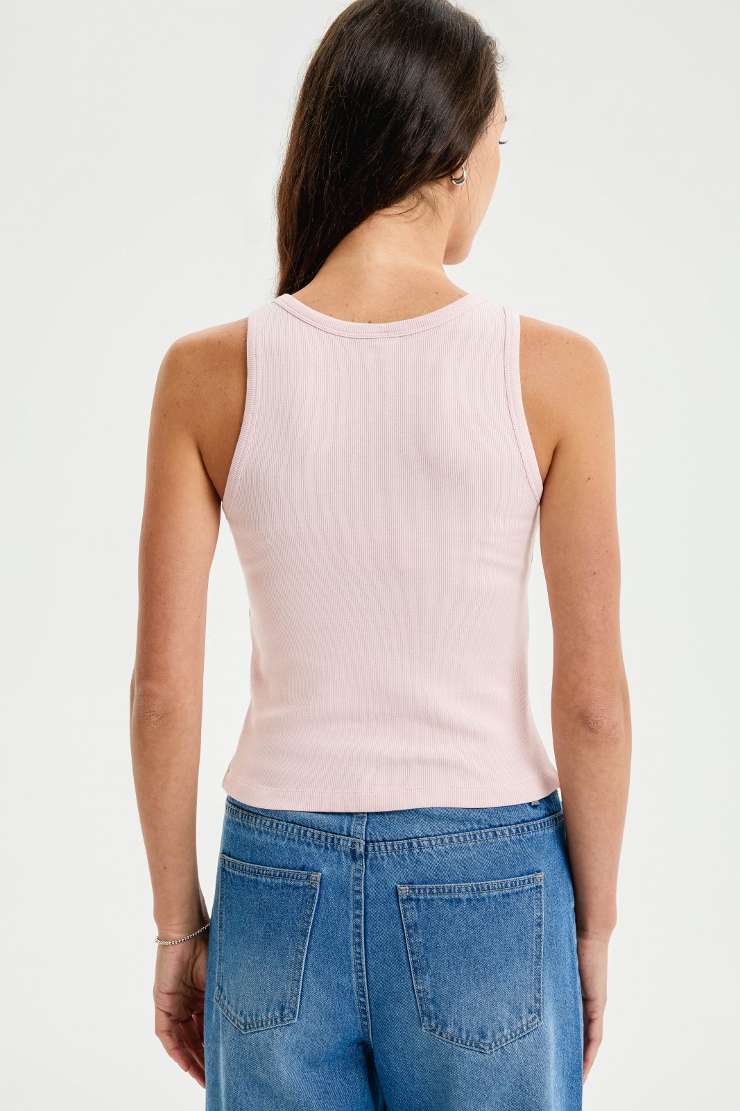 Майка из хлопка без рукавов