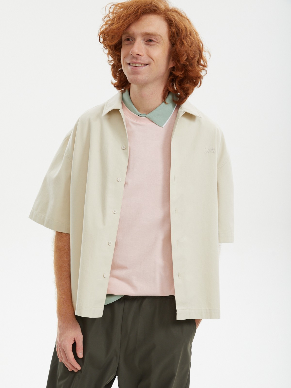 Футболка из хлопка с коротким рукавом 499₽