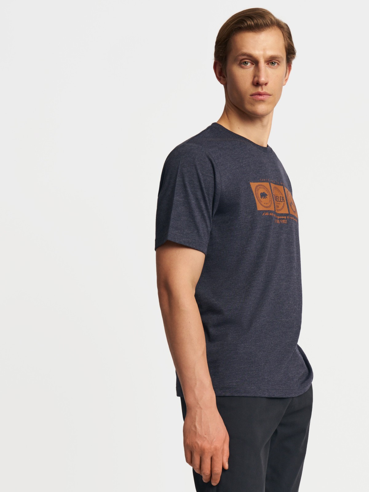 Футболка с принтом