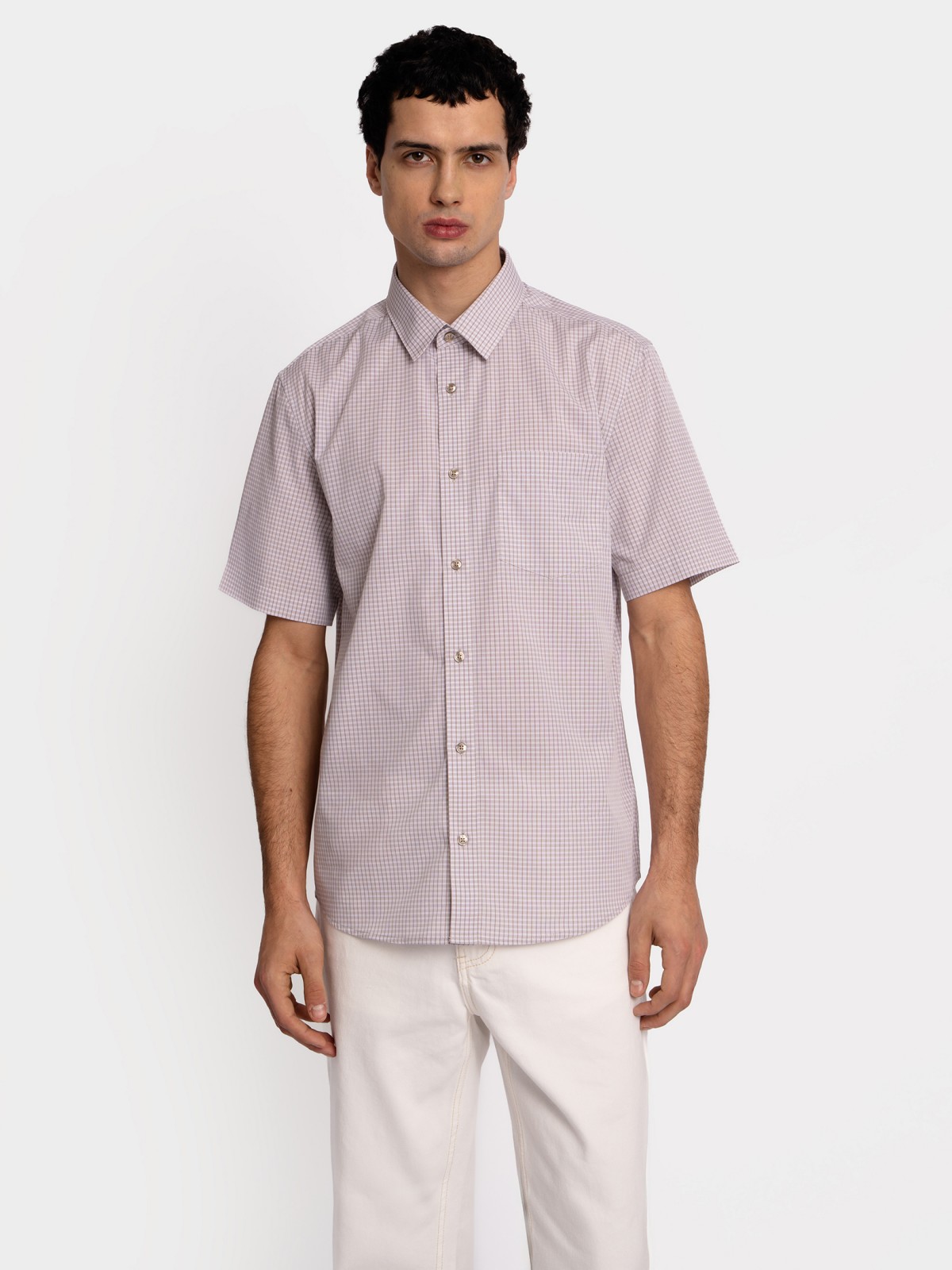 Рубашка с  короткими рукавами