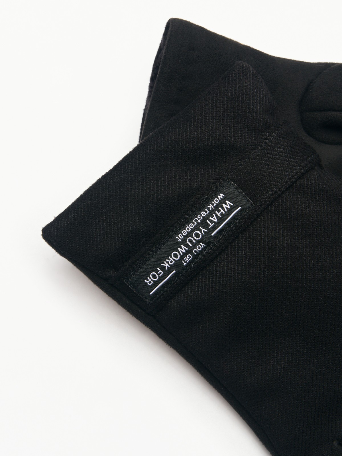 Тёплые тканевые перчатки с экомехом и функцией Touch Screen