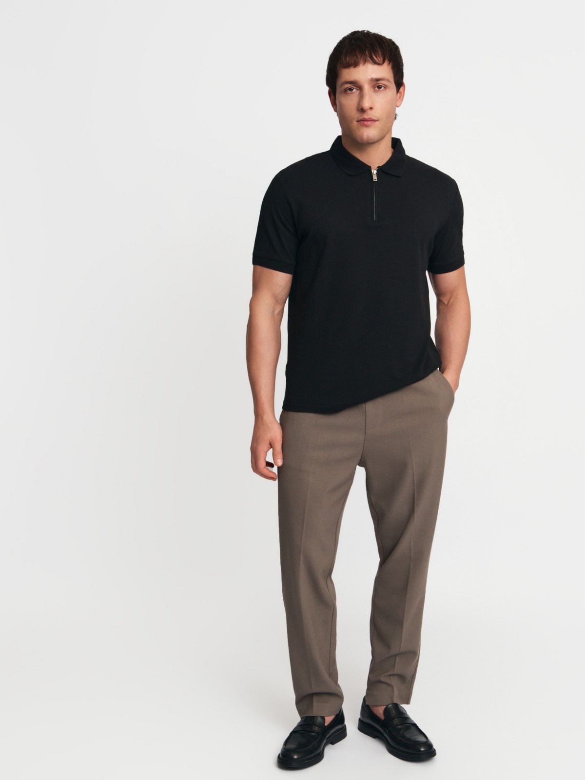 Поло с короткими рукавами