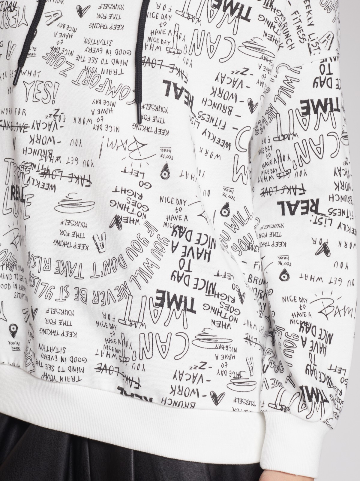 Худи с принтом