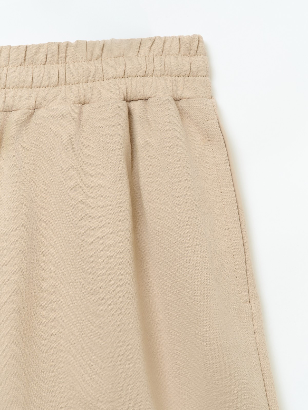 Трикотажные шорты на резинке из хлопка