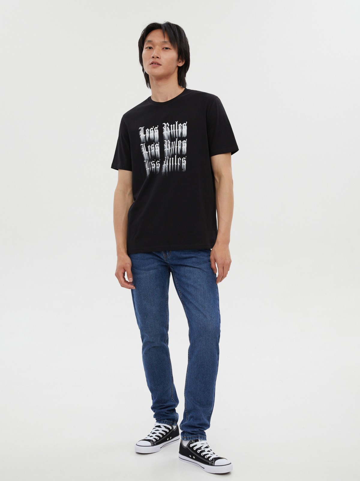 Футболка из хлопка с надписью