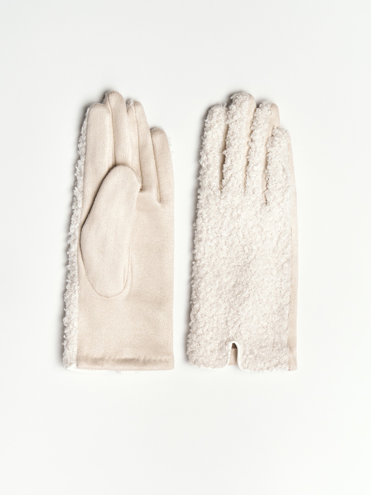 Утеплённые перчатки из экомеха