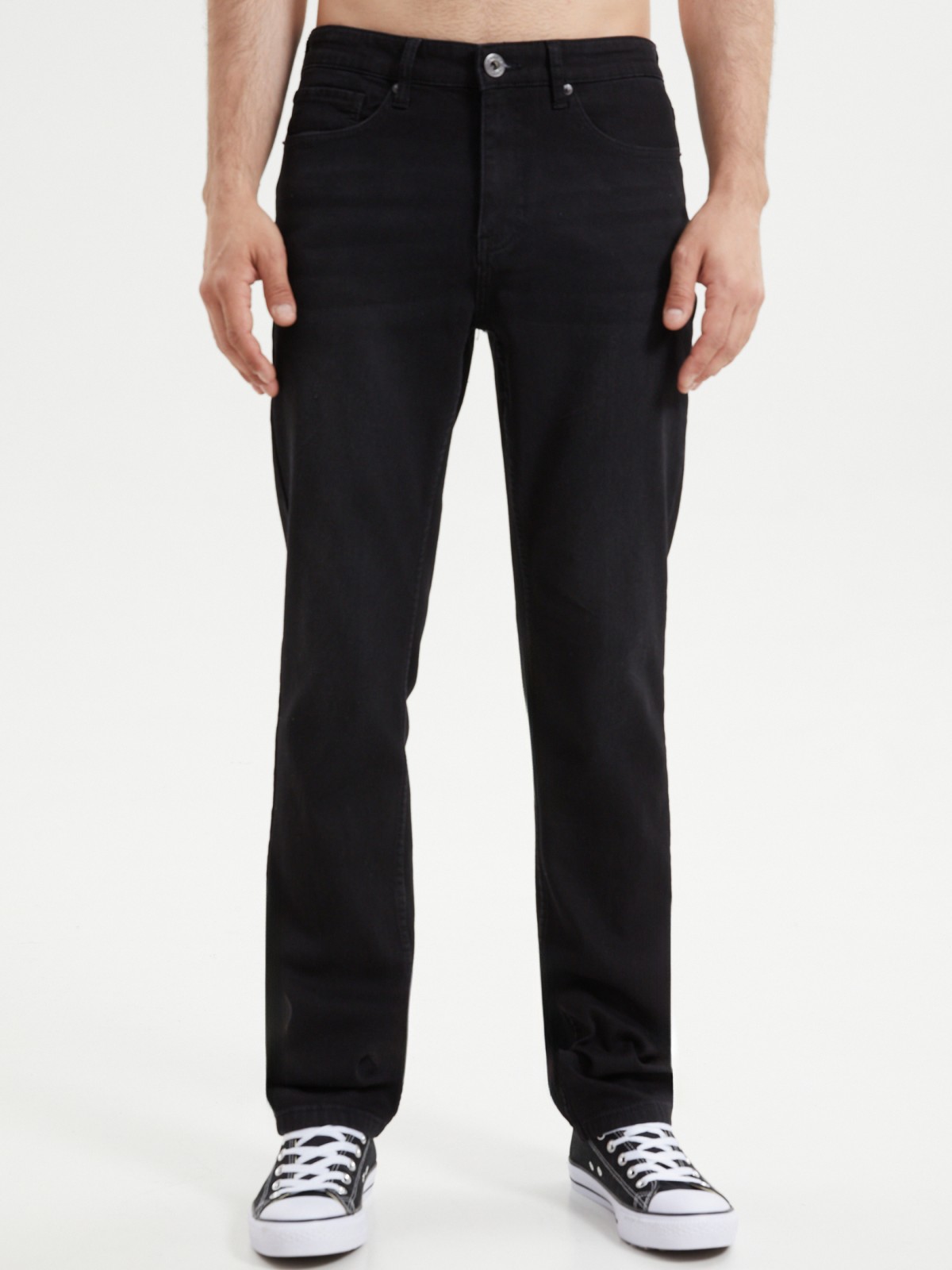 Утеплённые джинсы Slim с начёсом