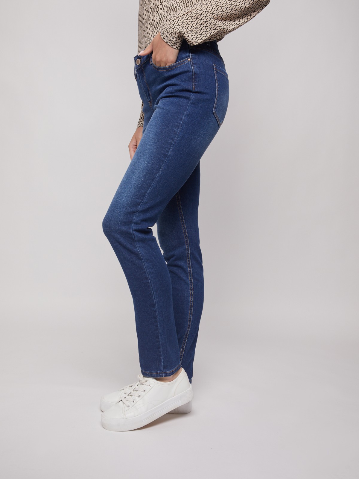 Джинсы силуэта Slim
