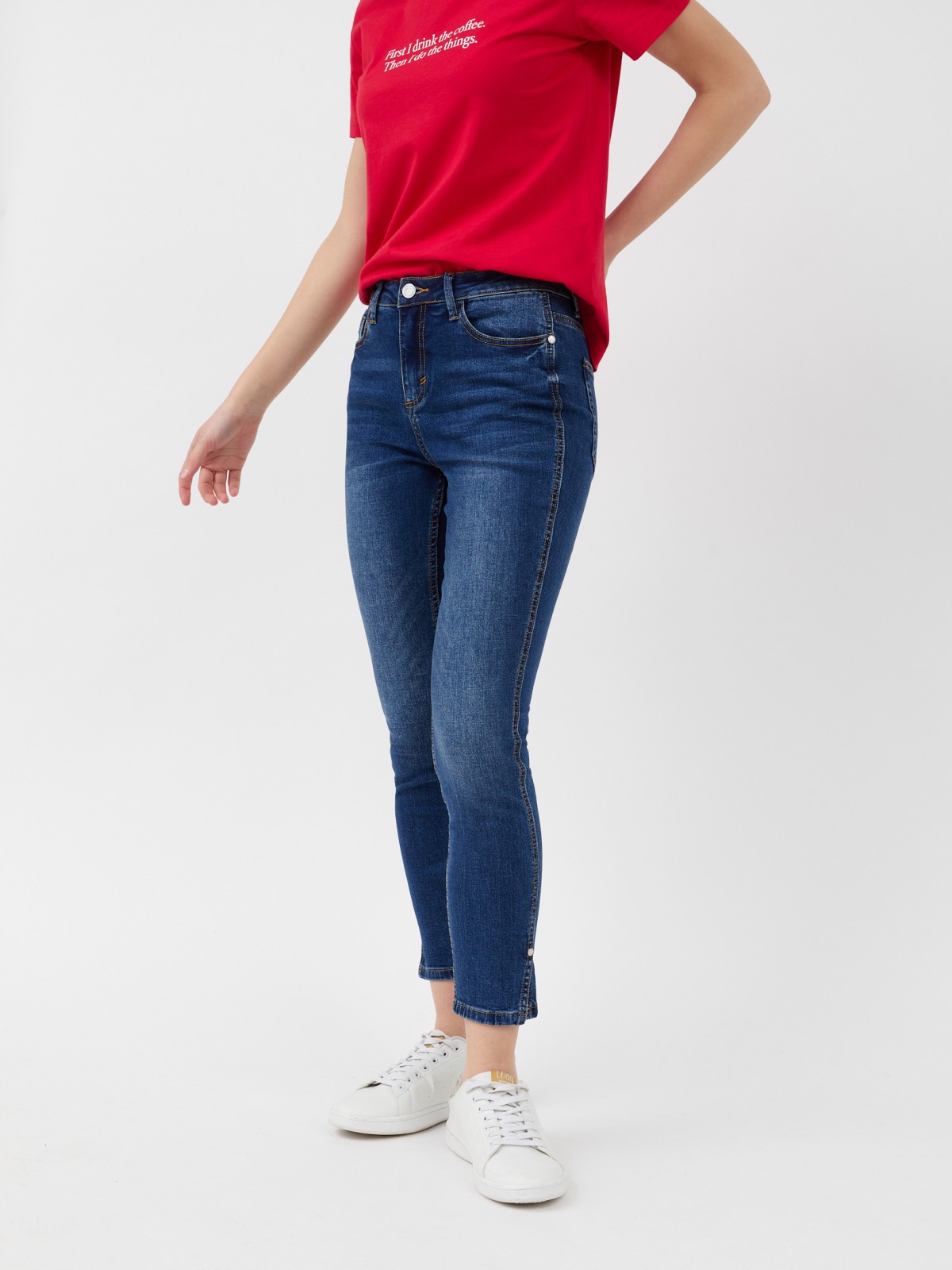 Джинсы силуэта Skinny