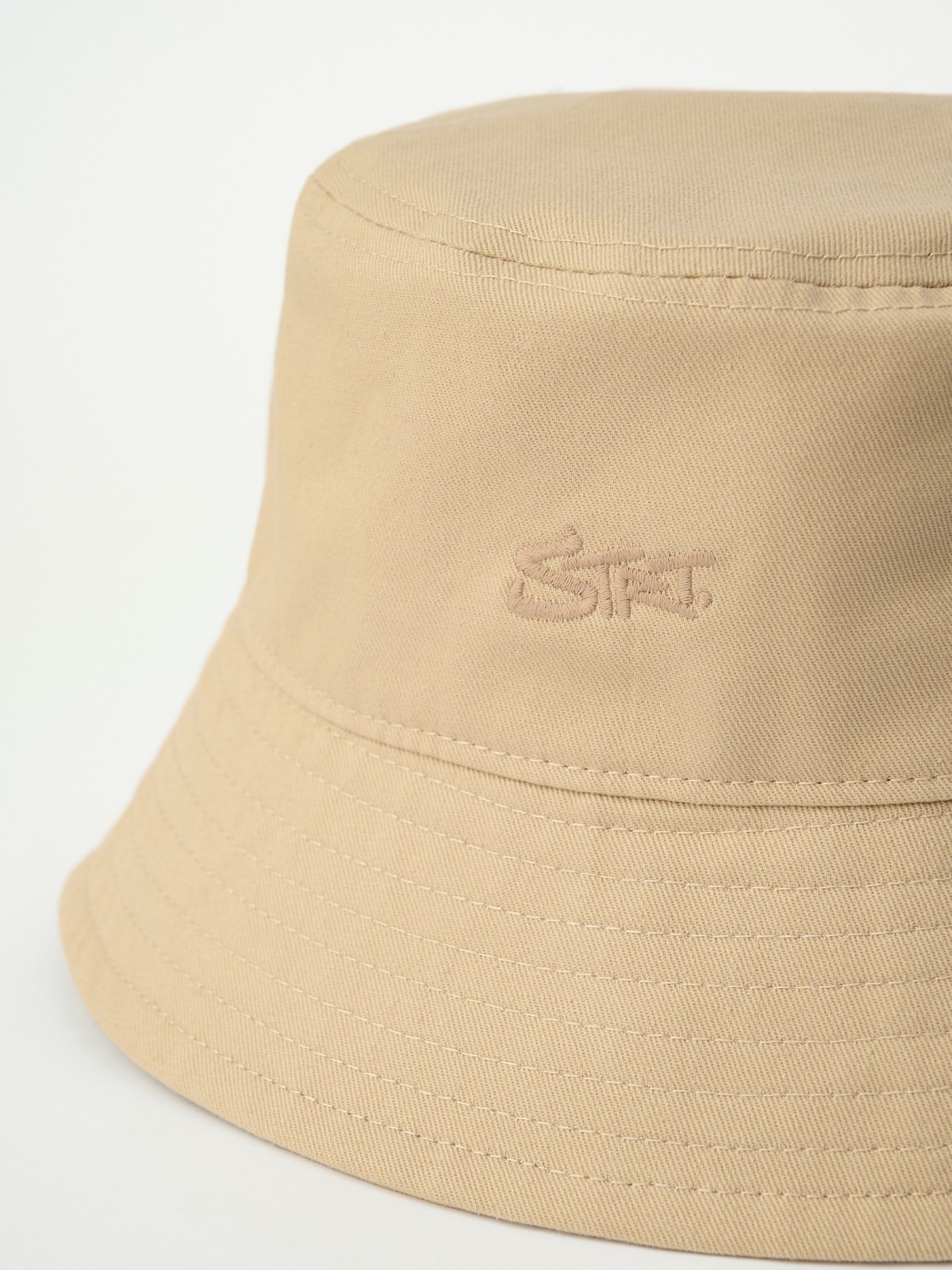 Панама из хлопка с вышивкой