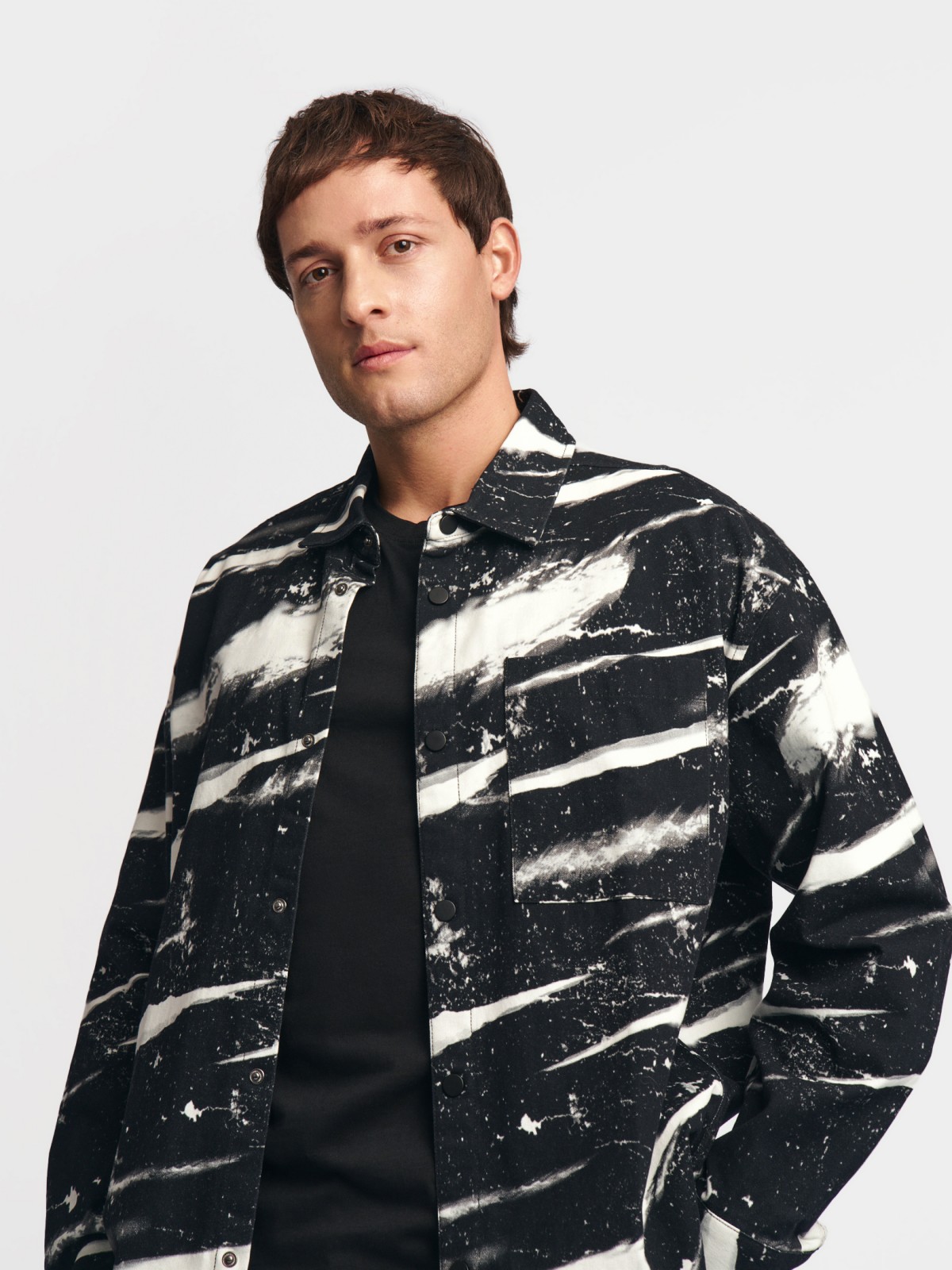 Рубашка с длинными  рукавами