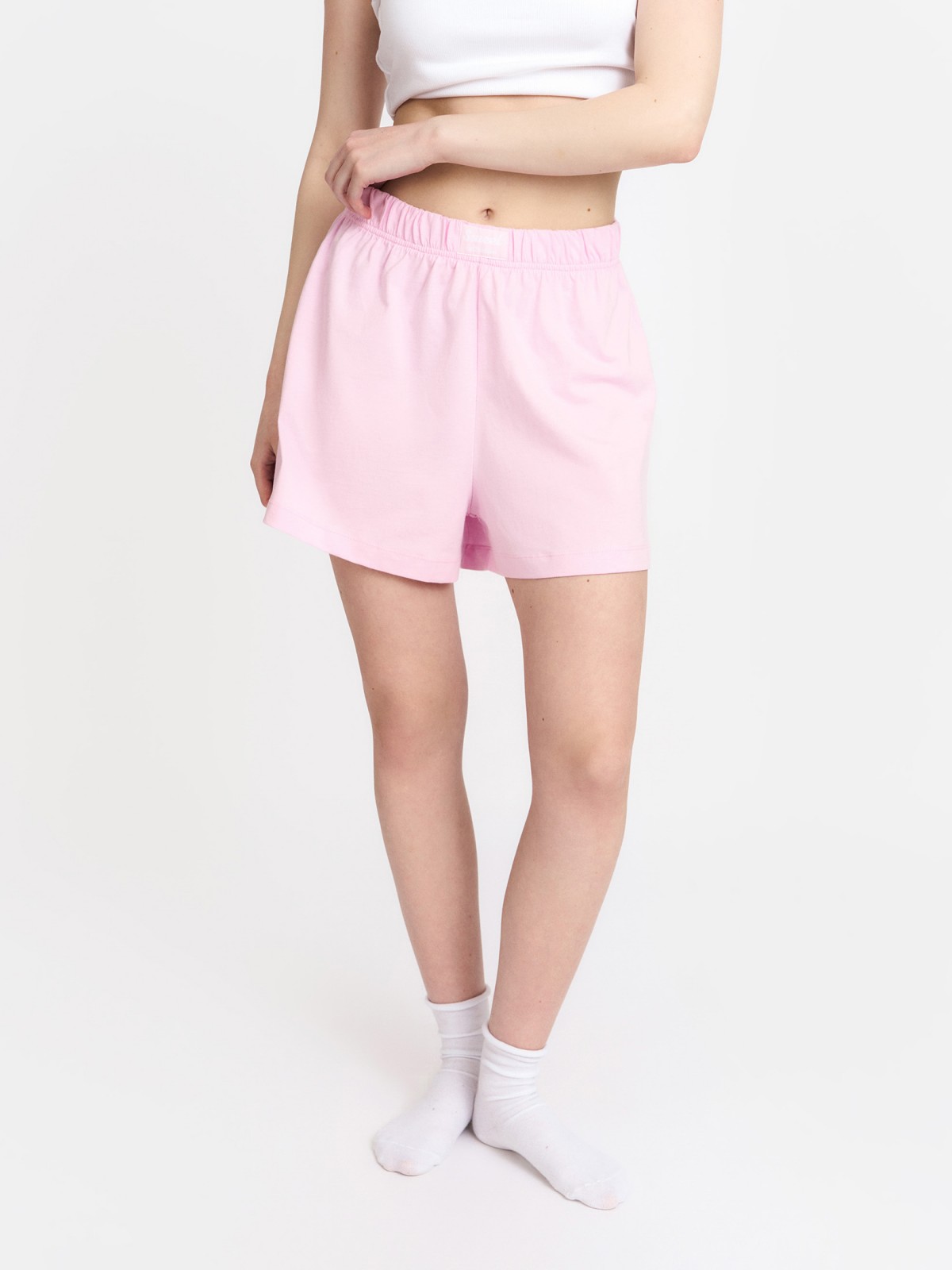 Короткие шорты из хлопка