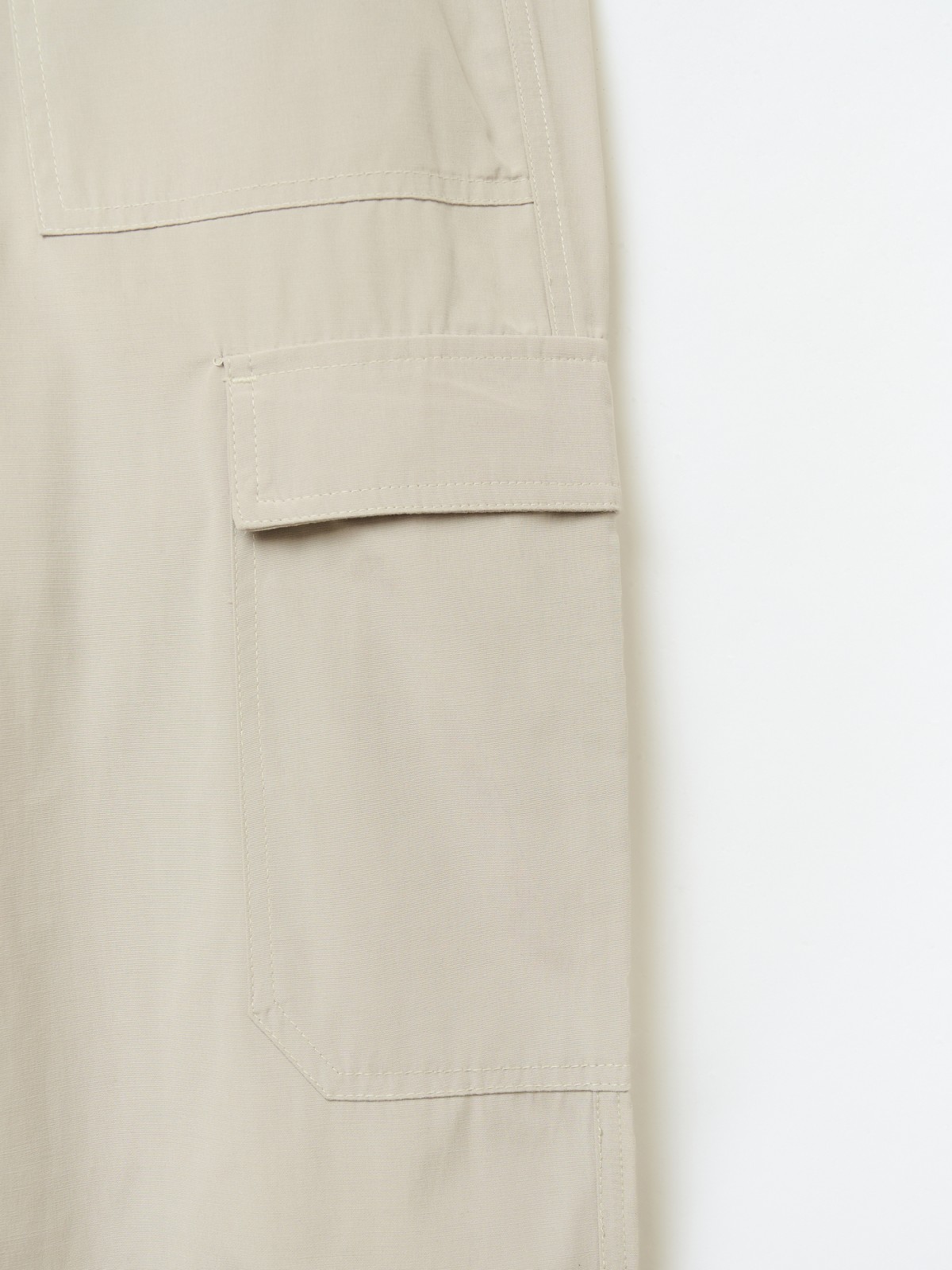 Брюки карго прямого силуэта