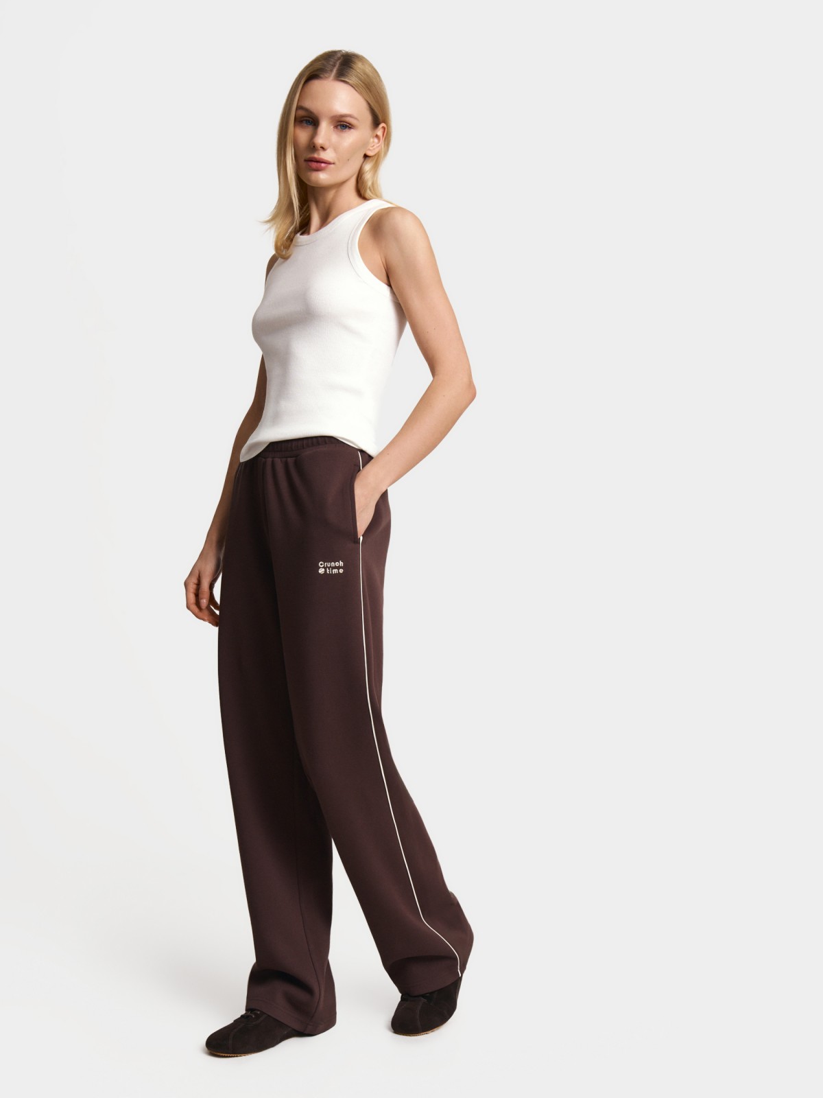 Майка из хлопка без рукавов