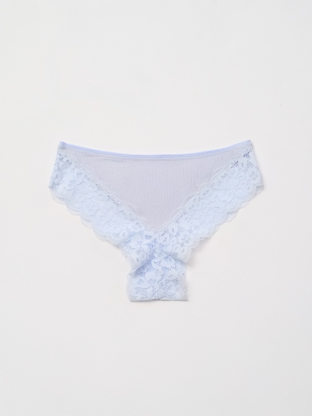 Трусы слип с кружевом