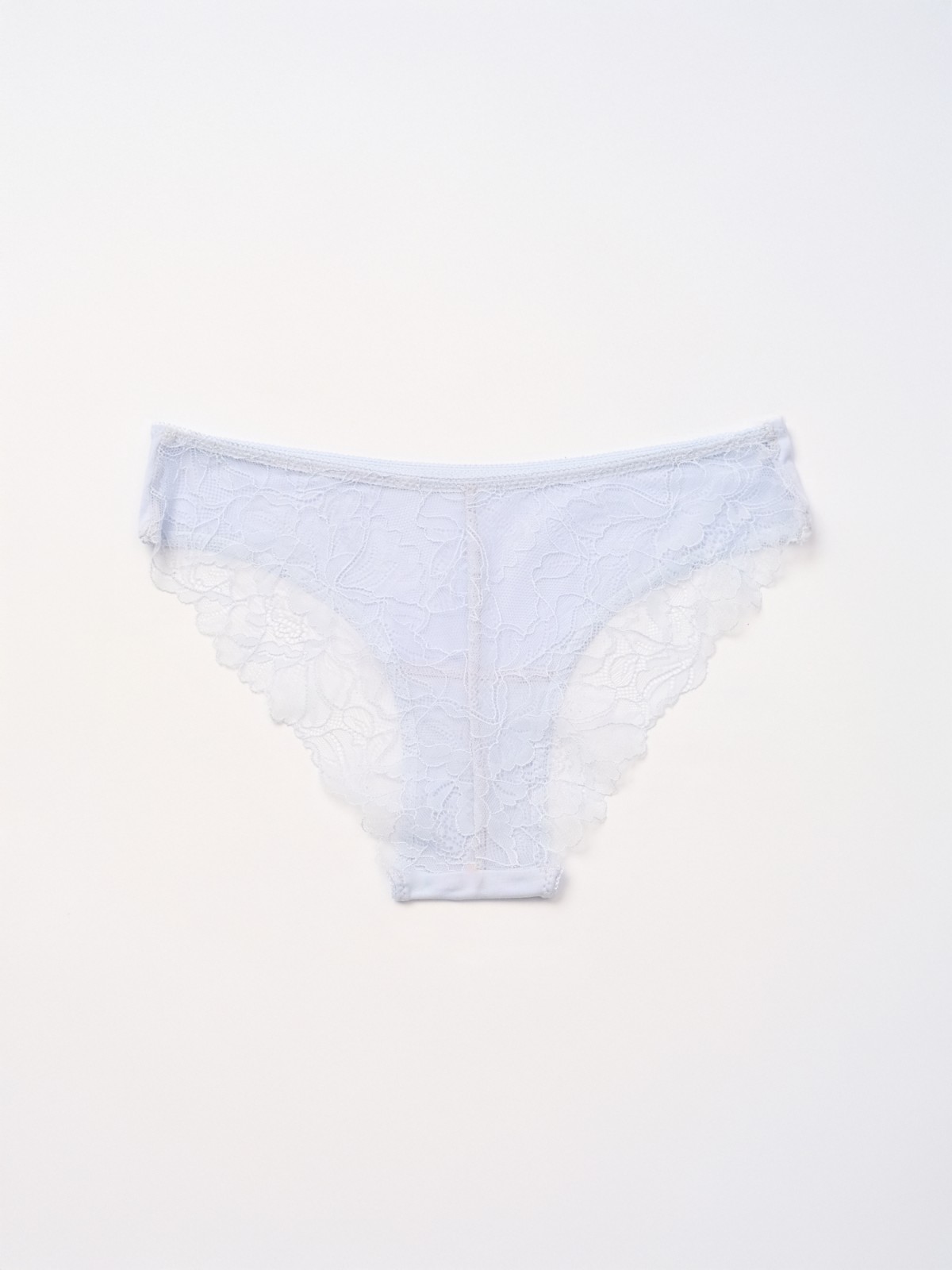 Трусы слип с кружевом