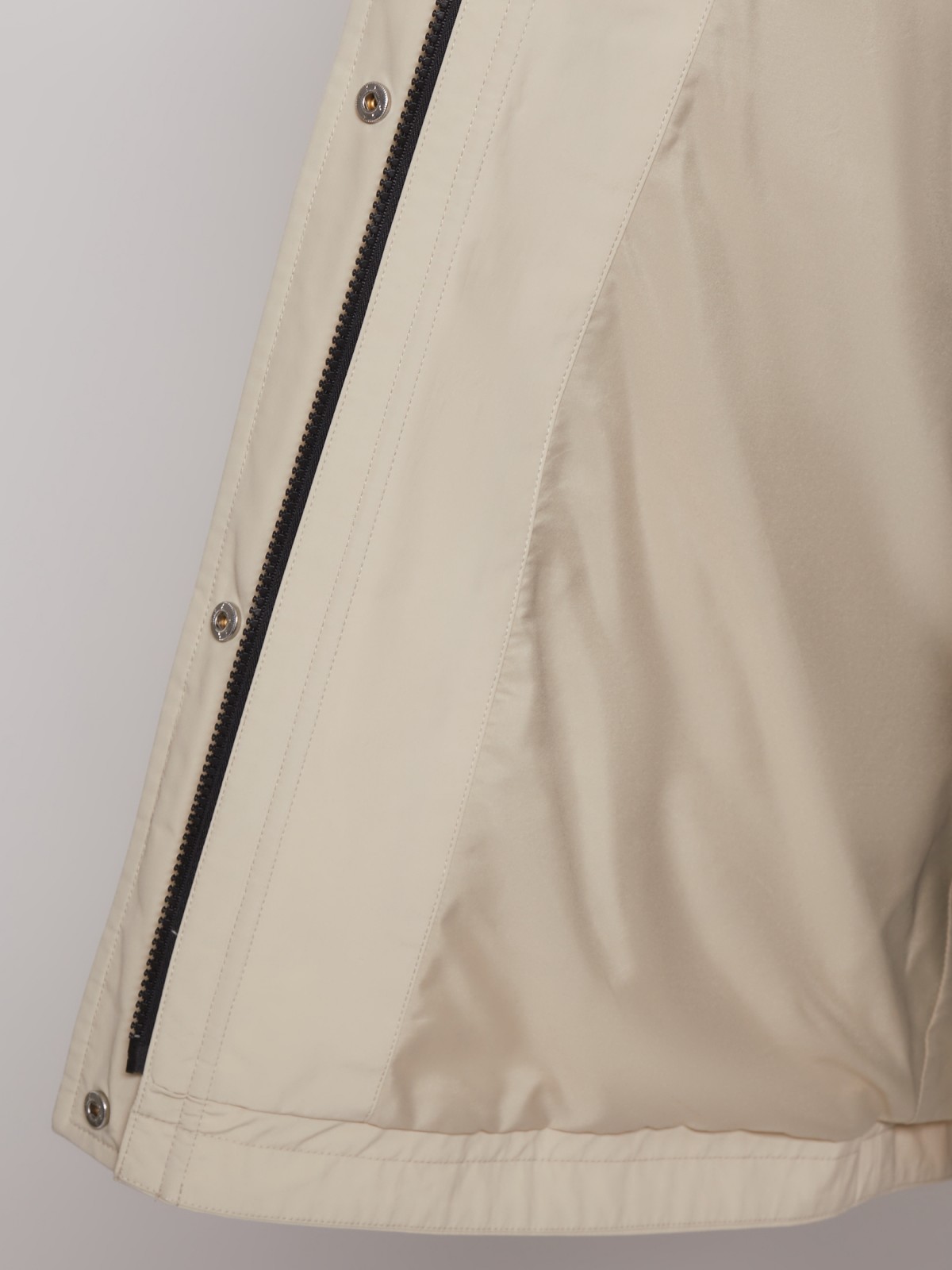 Куртка-парка с капюшоном zolla 022215712164, цвет бежевый, размер S - фото 3
