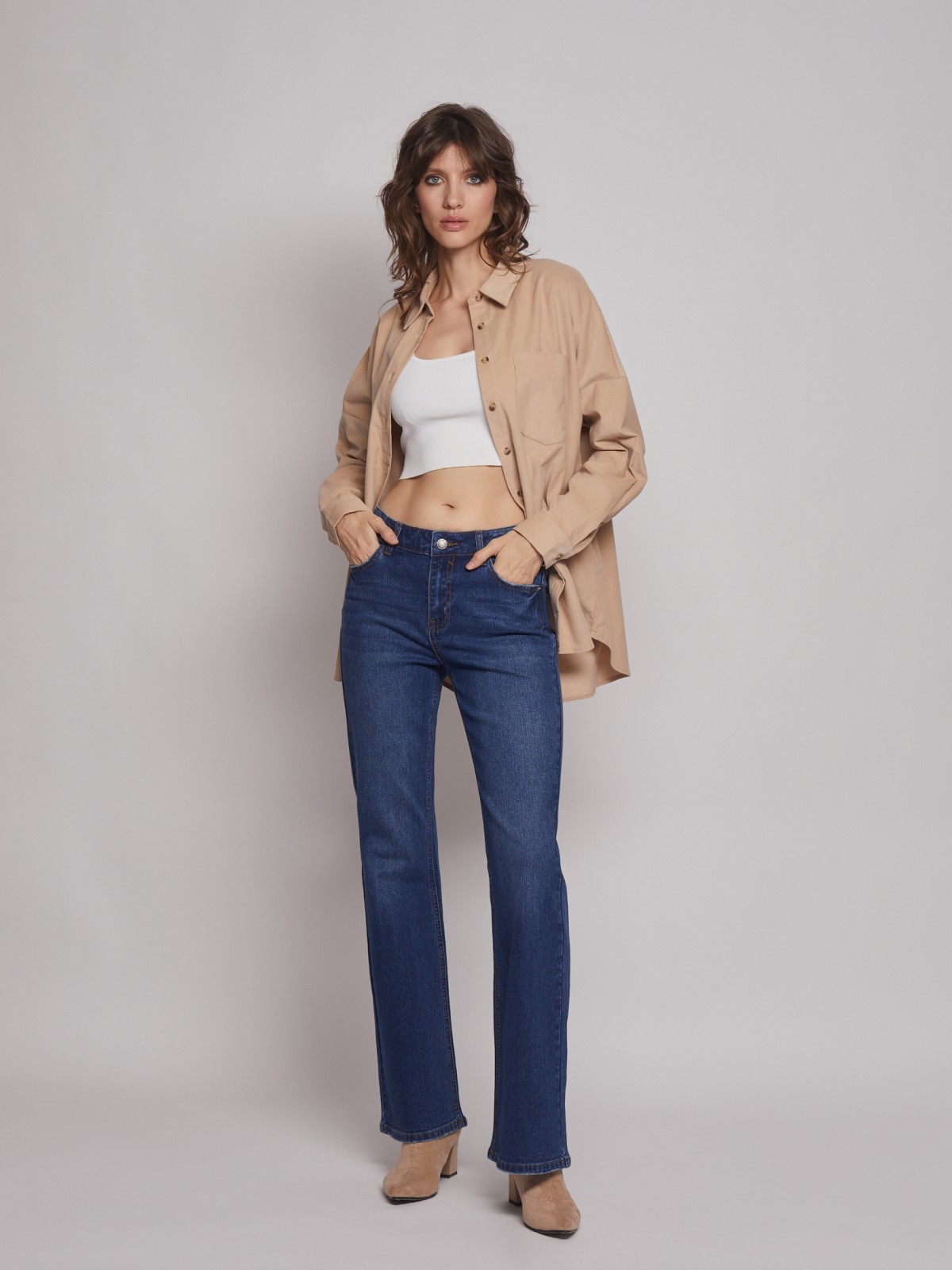 Джинсы силуэта Bootcut