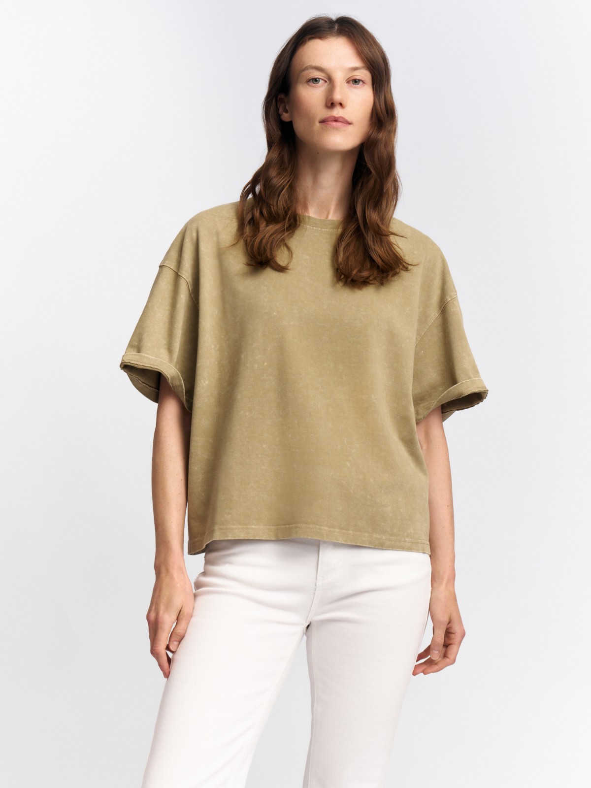 Футболка оверсайз из хлопка