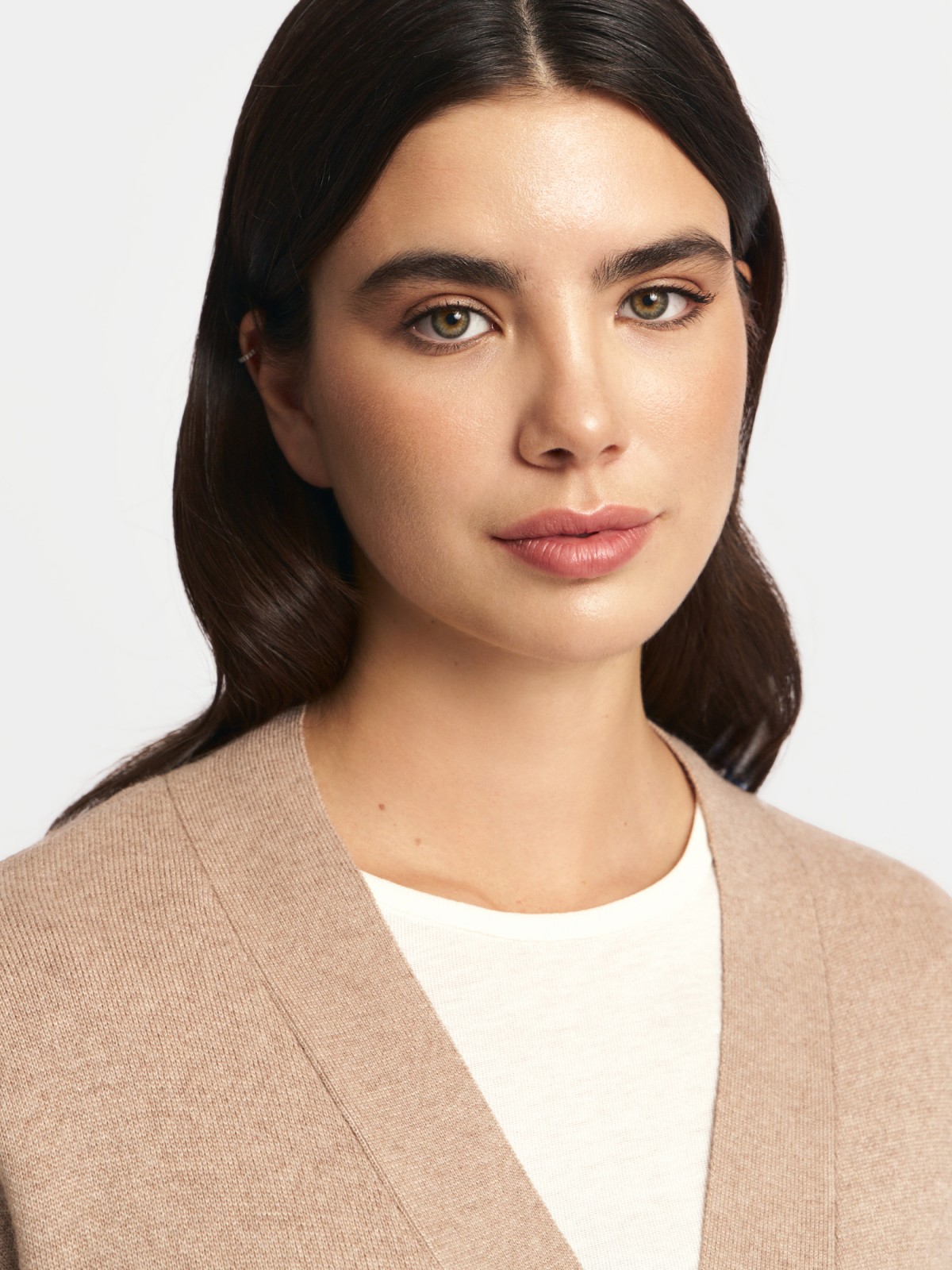 Трикотажный кардиган на пуговицах