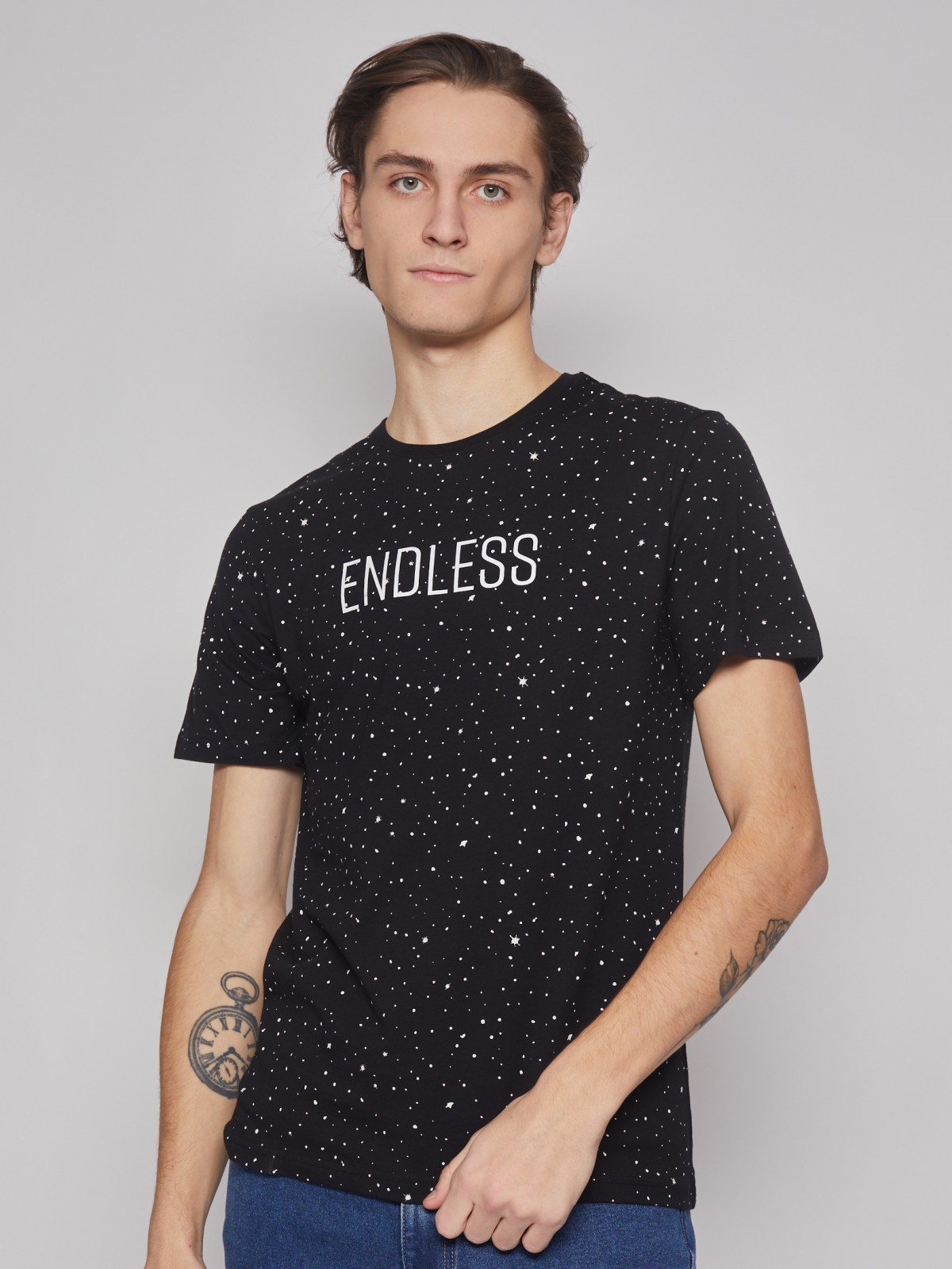 Футболка с принтом