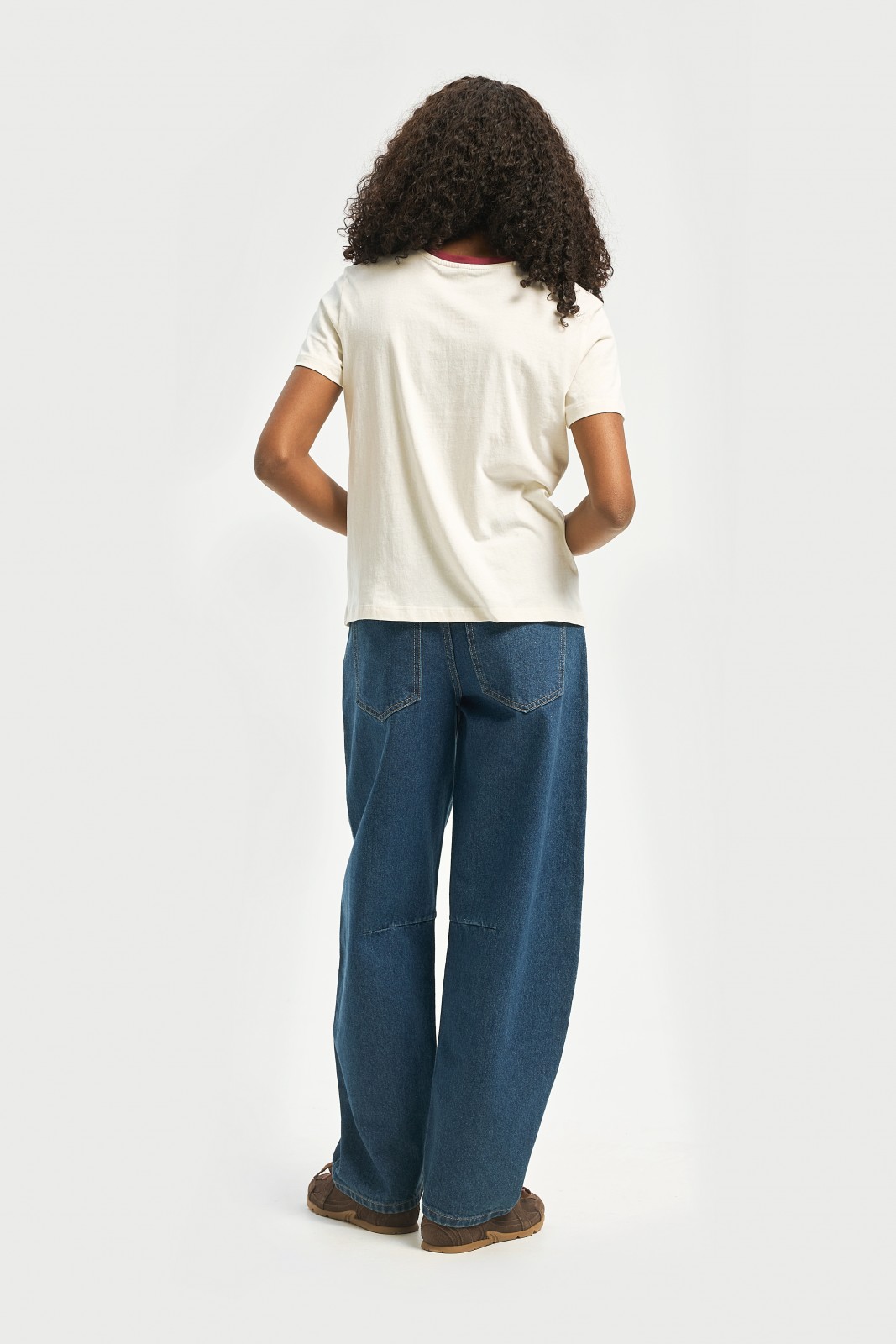 Футболка из хлопка с надписью