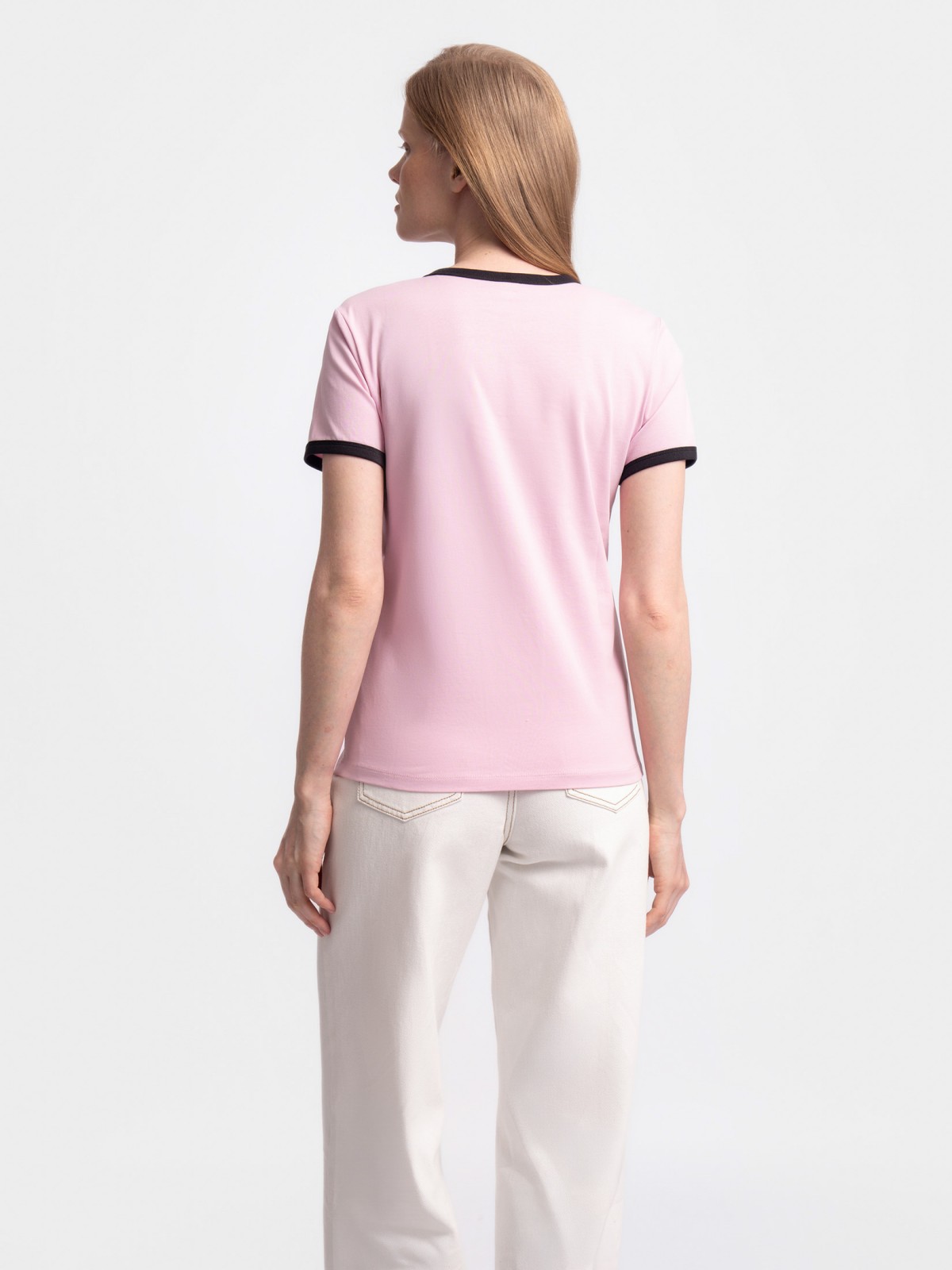 Футболка из хлопка с надписью