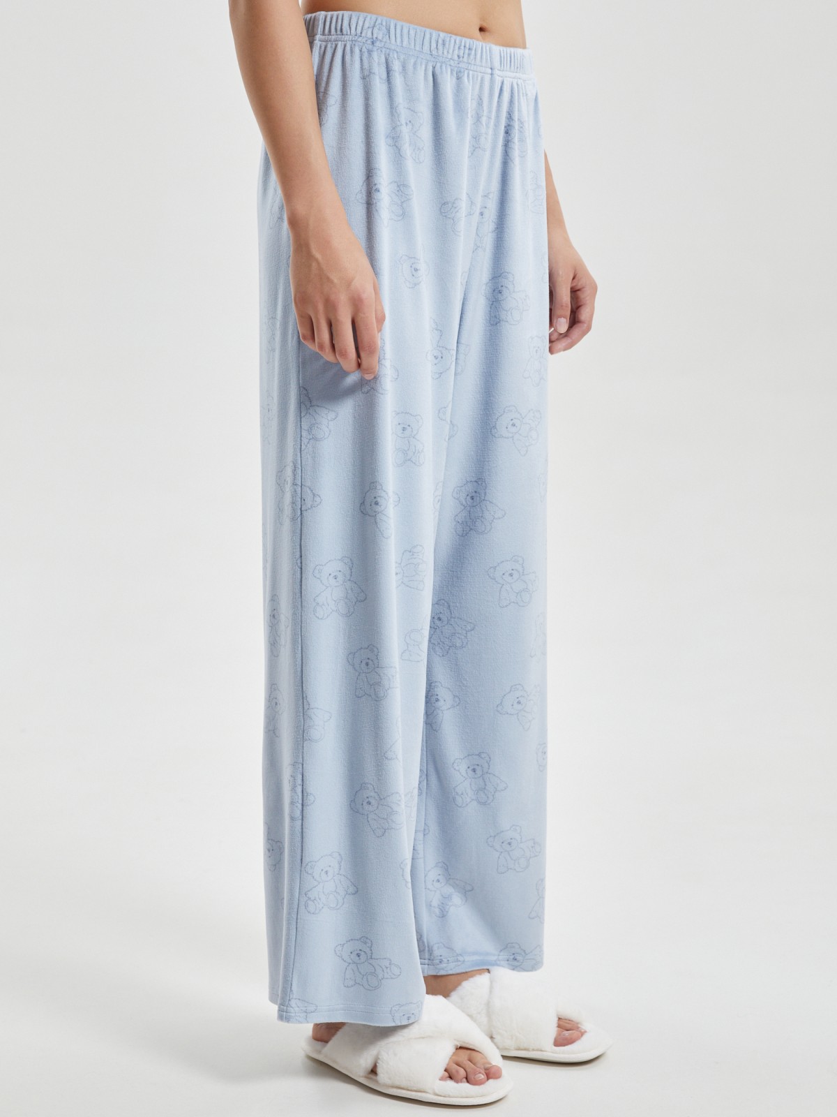 Флисовые штаны с медвежатами