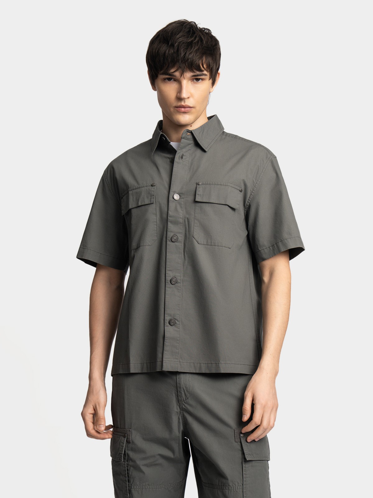 Рубашка с  короткими рукавами