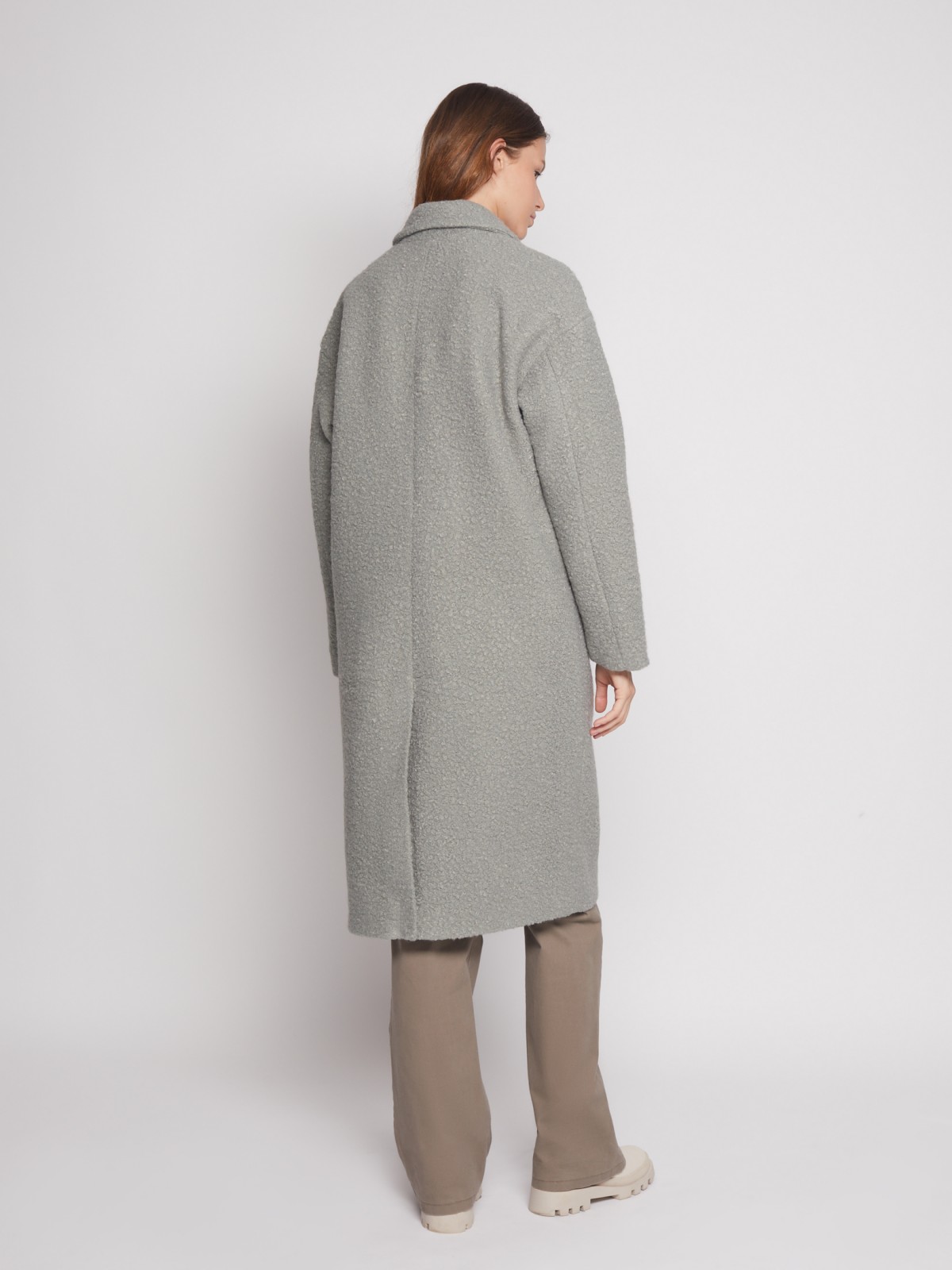 Плюшевое пальто-тедди