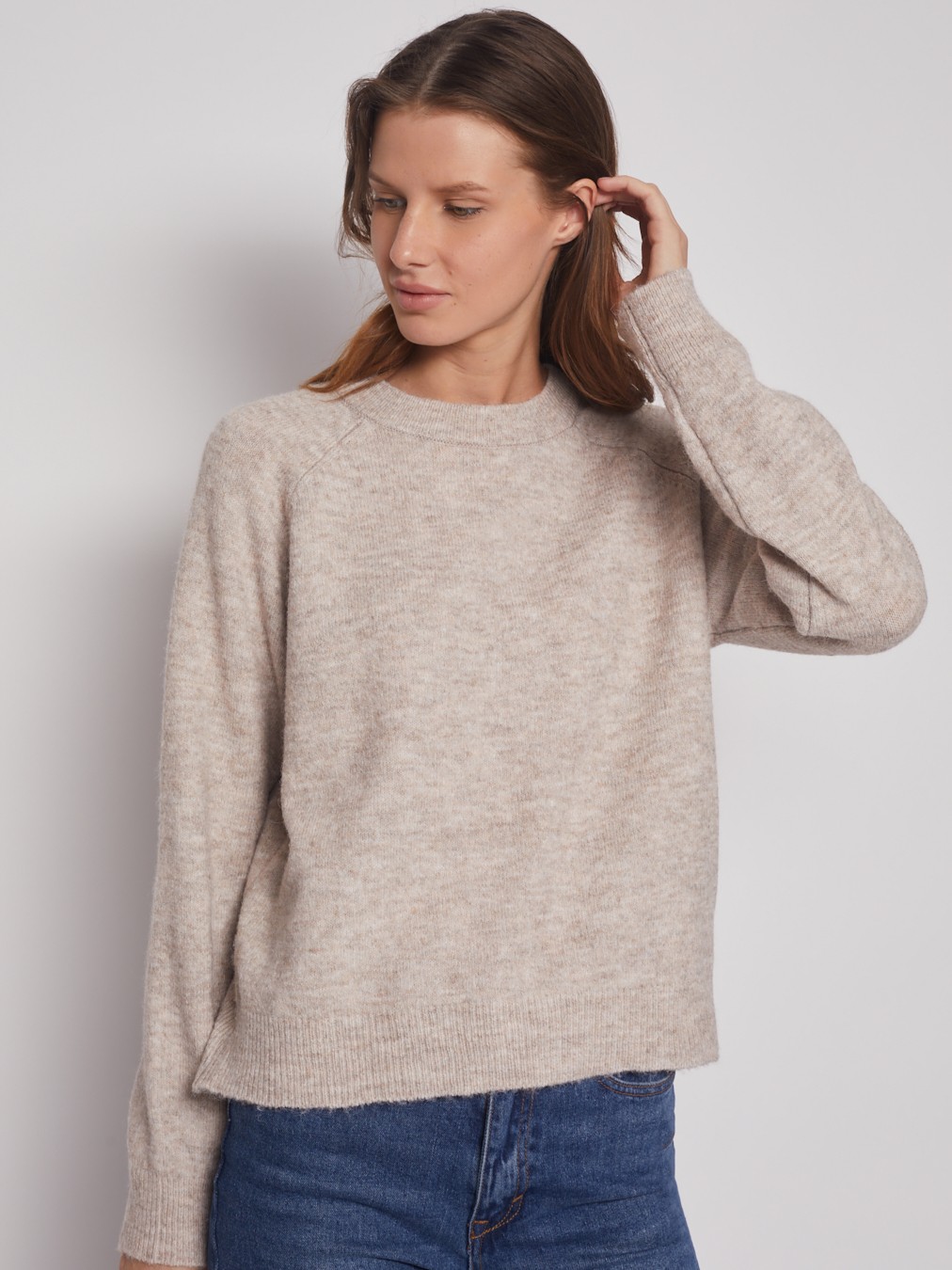 Джемпер из тёплого трикотажа Джемпер из тёплого трикотажа