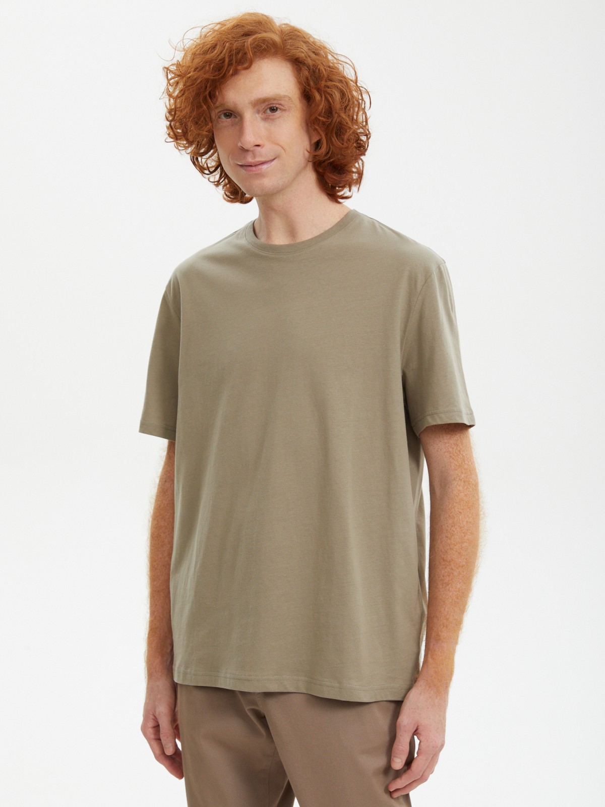 Футболка из хлопка с коротким рукавом