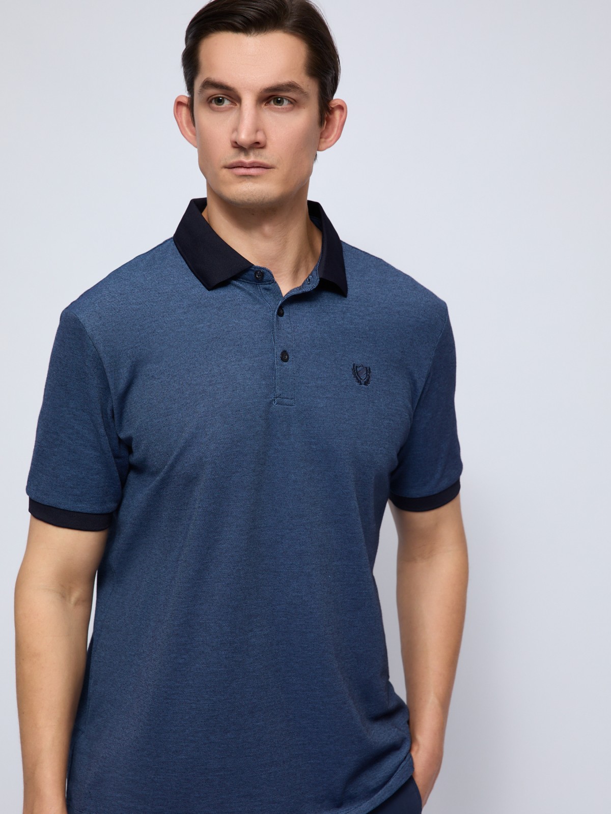 Футболка поло с коротким рукавом