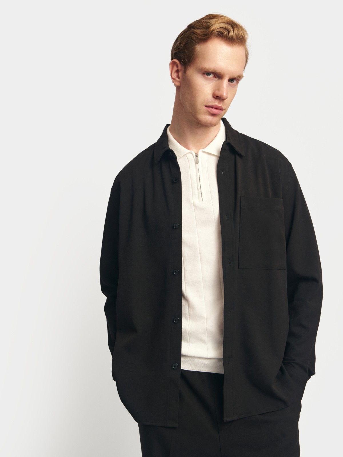 Куртка-рубашка оверсайз