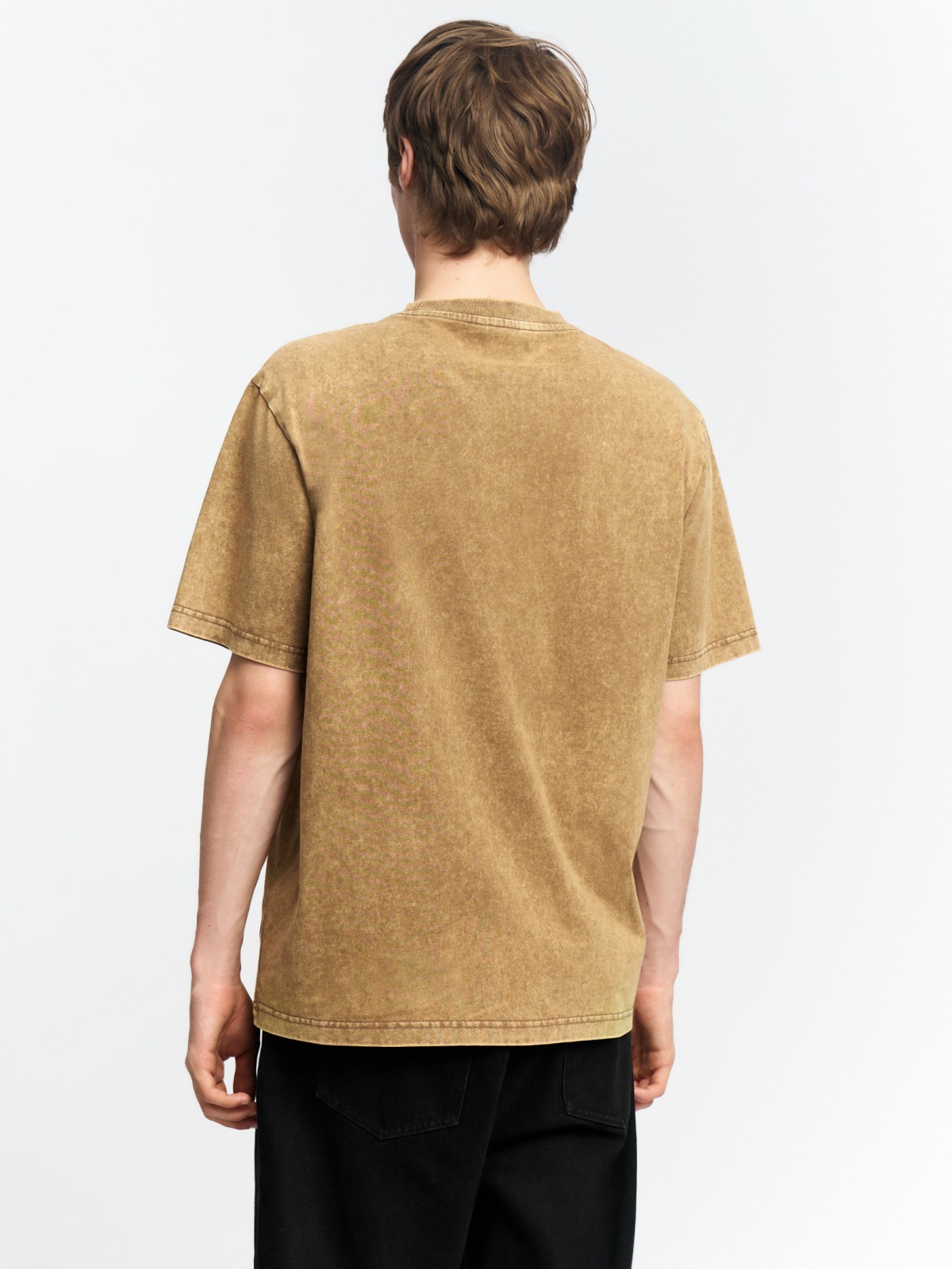 Футболка из хлопка с коротким рукавом