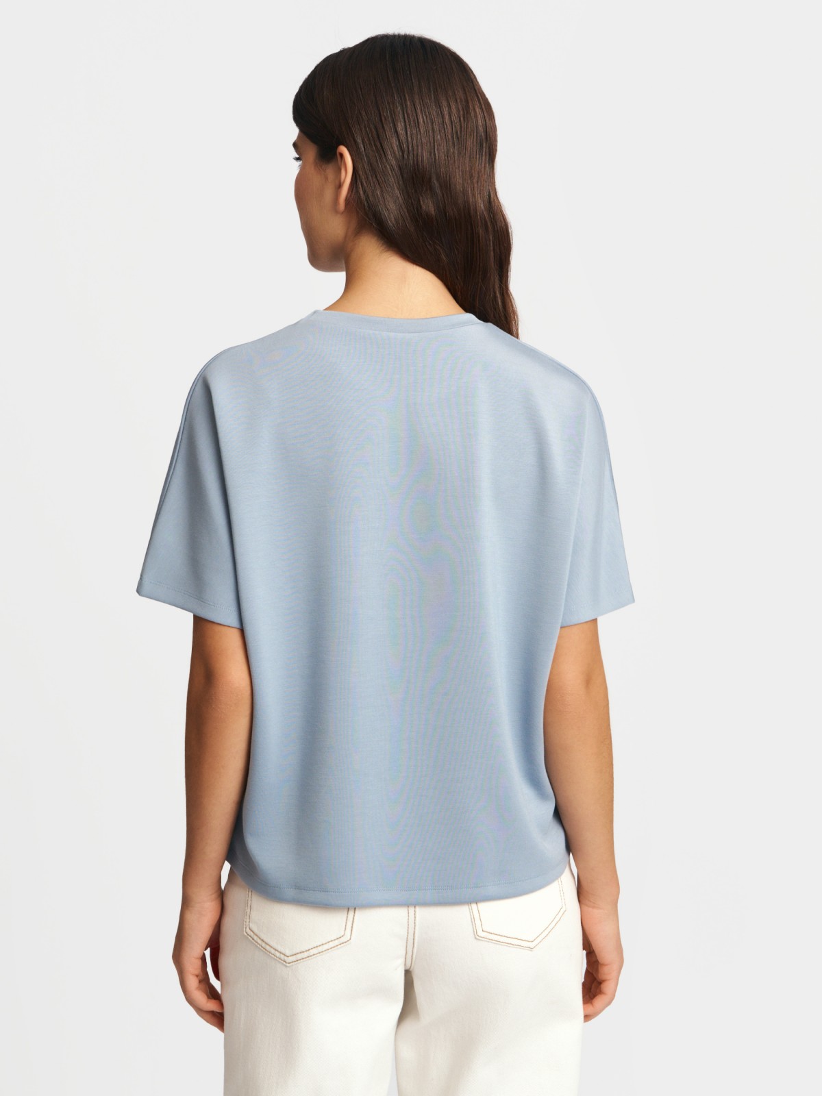 Футболка с принтом-надписью