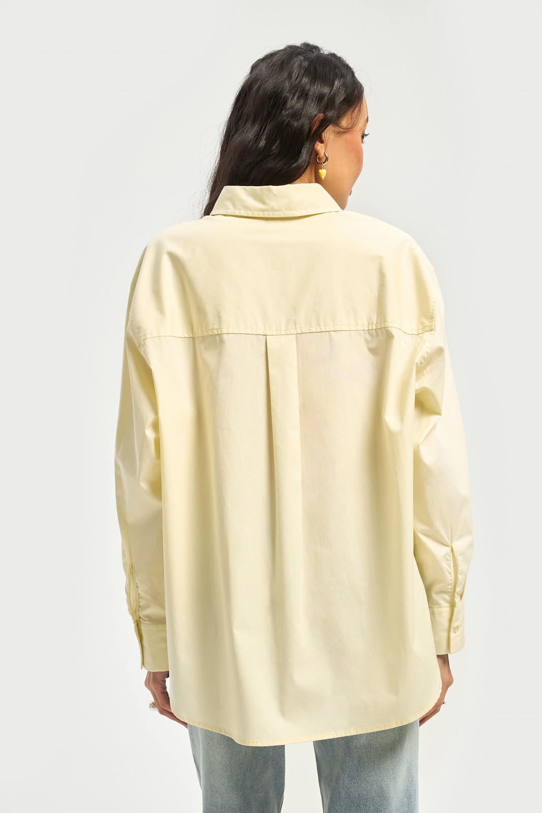 Рубашка из хлопка с карманом