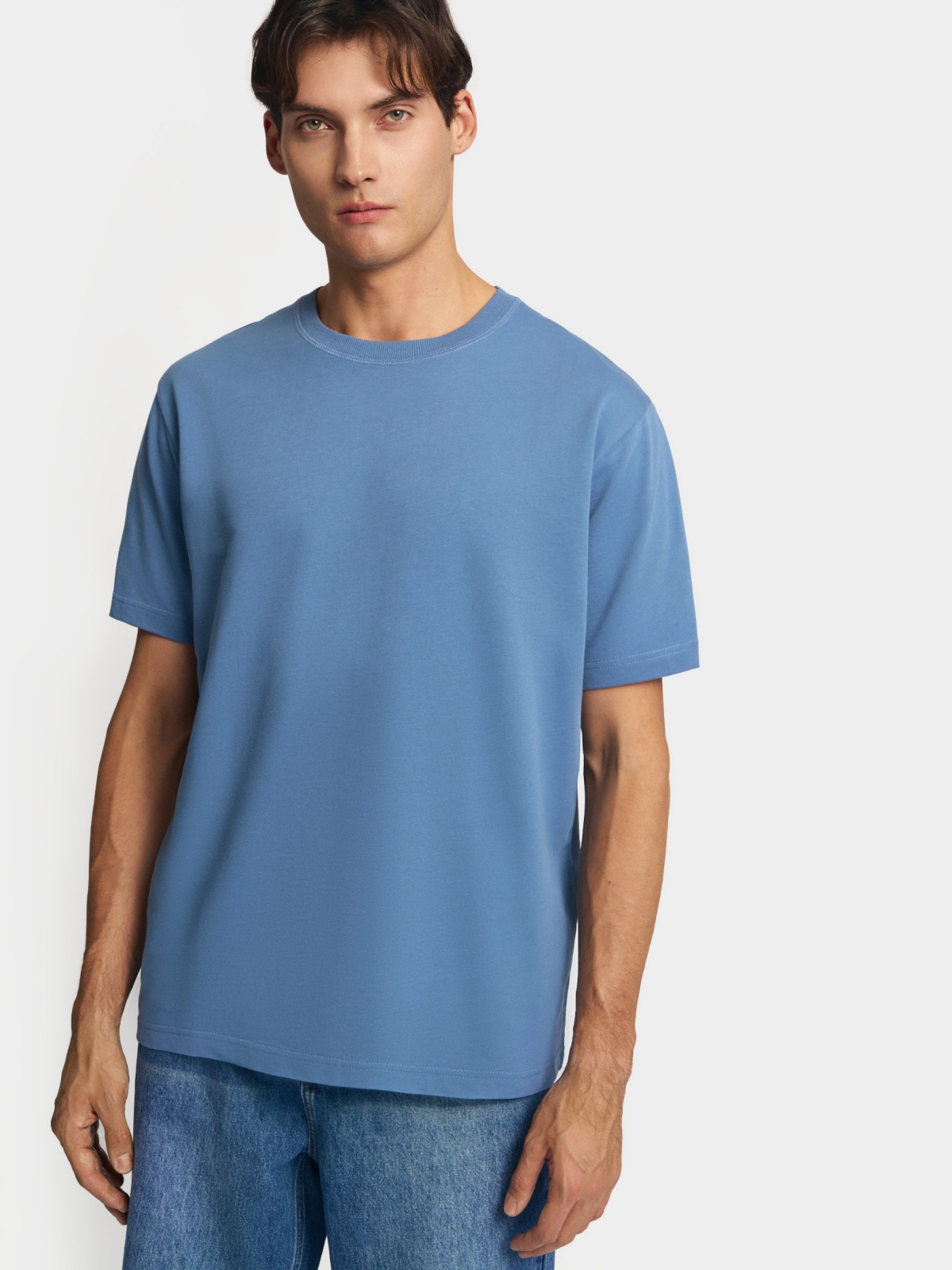 Футболка из хлопка с коротким рукавом