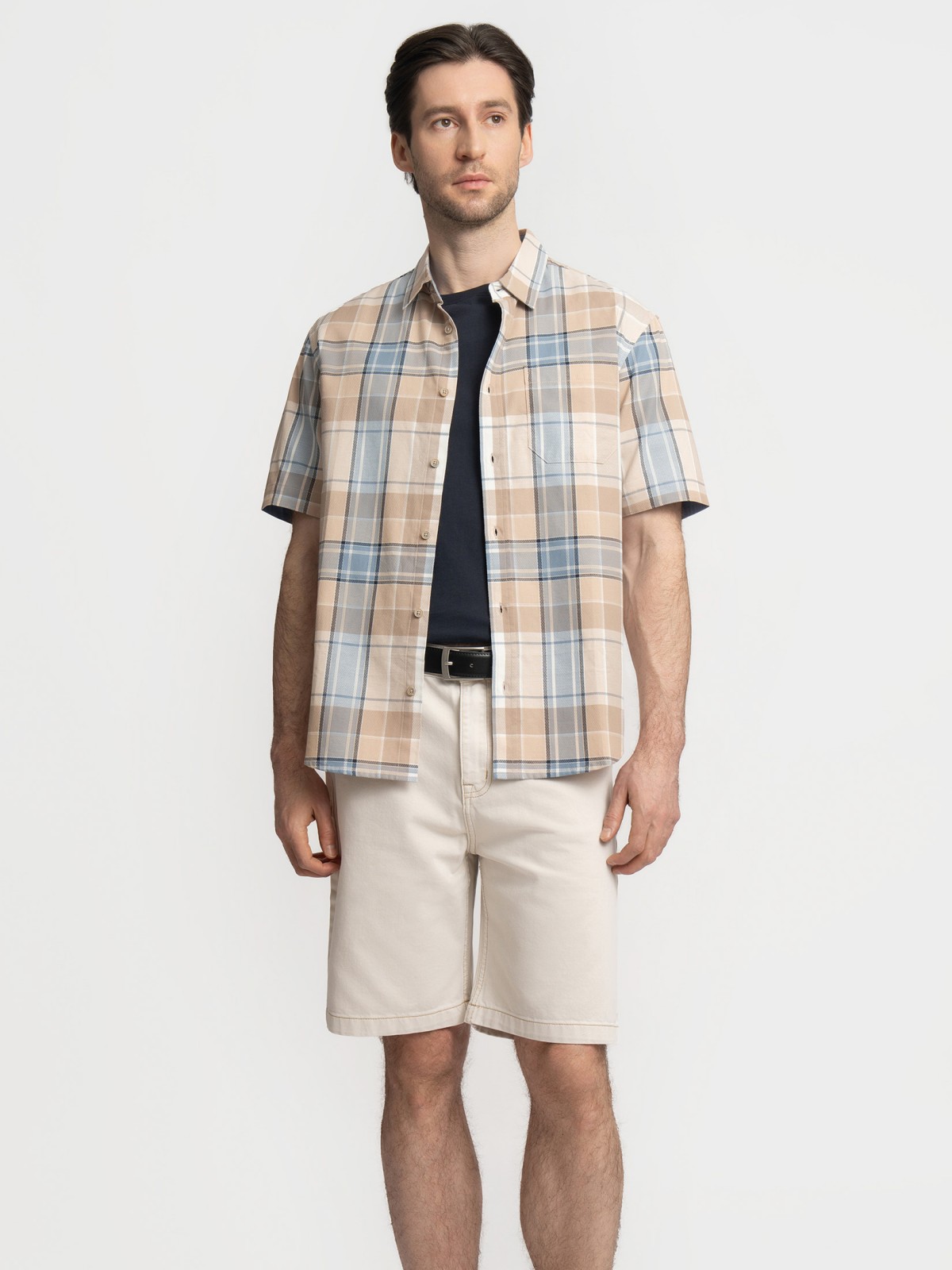 Рубашка с  короткими рукавами