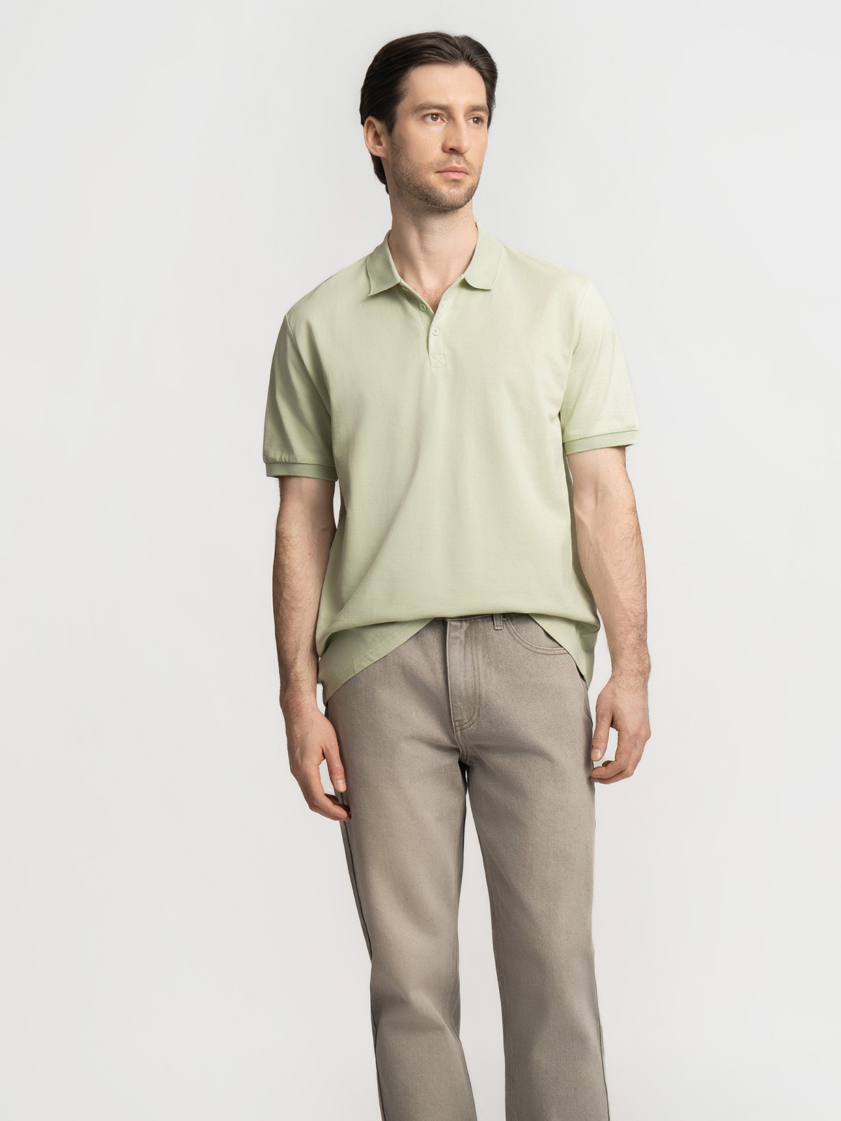 Поло с короткими рукавами