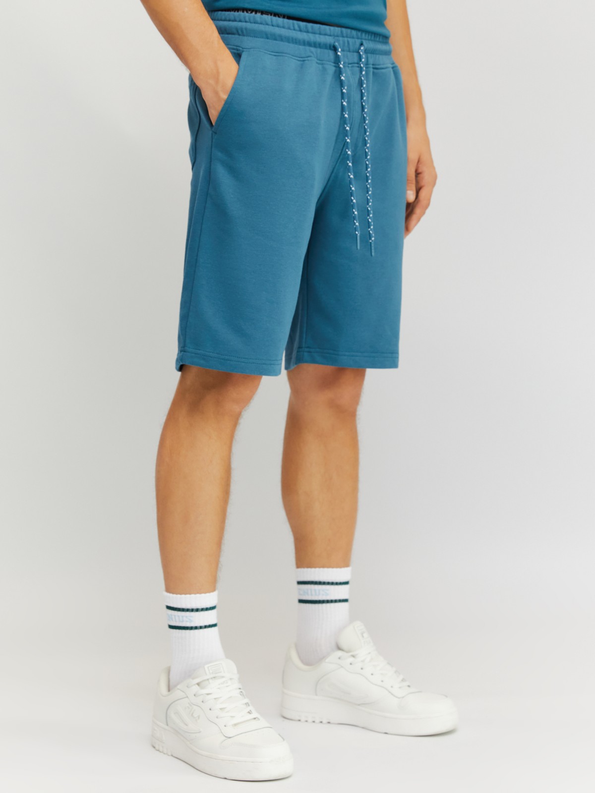 Трикотажные шорты на резинке из хлопка