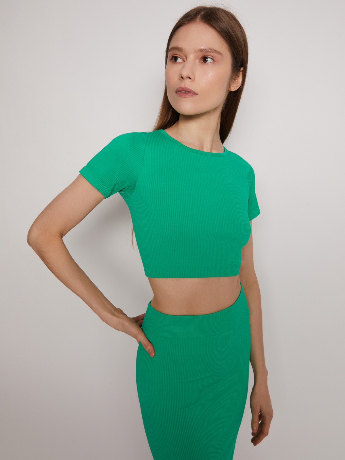 Кроп футболка