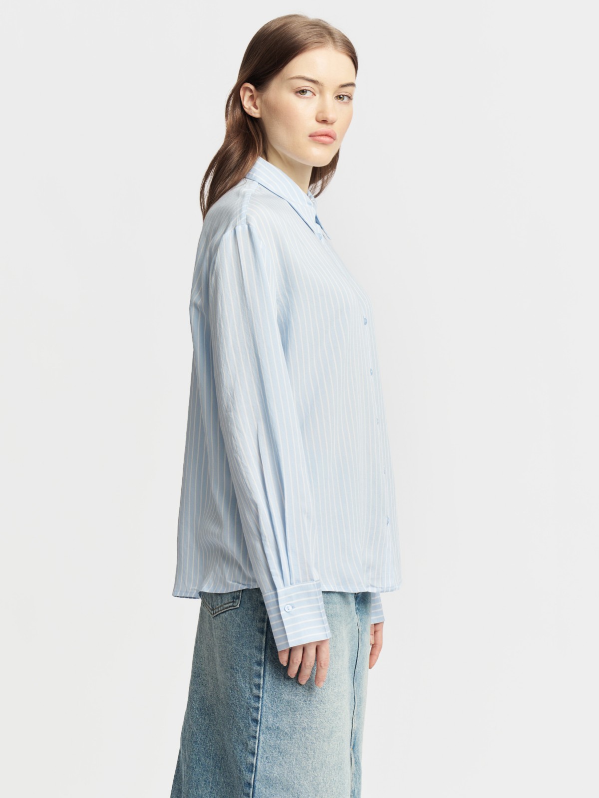 Рубашка в полоску