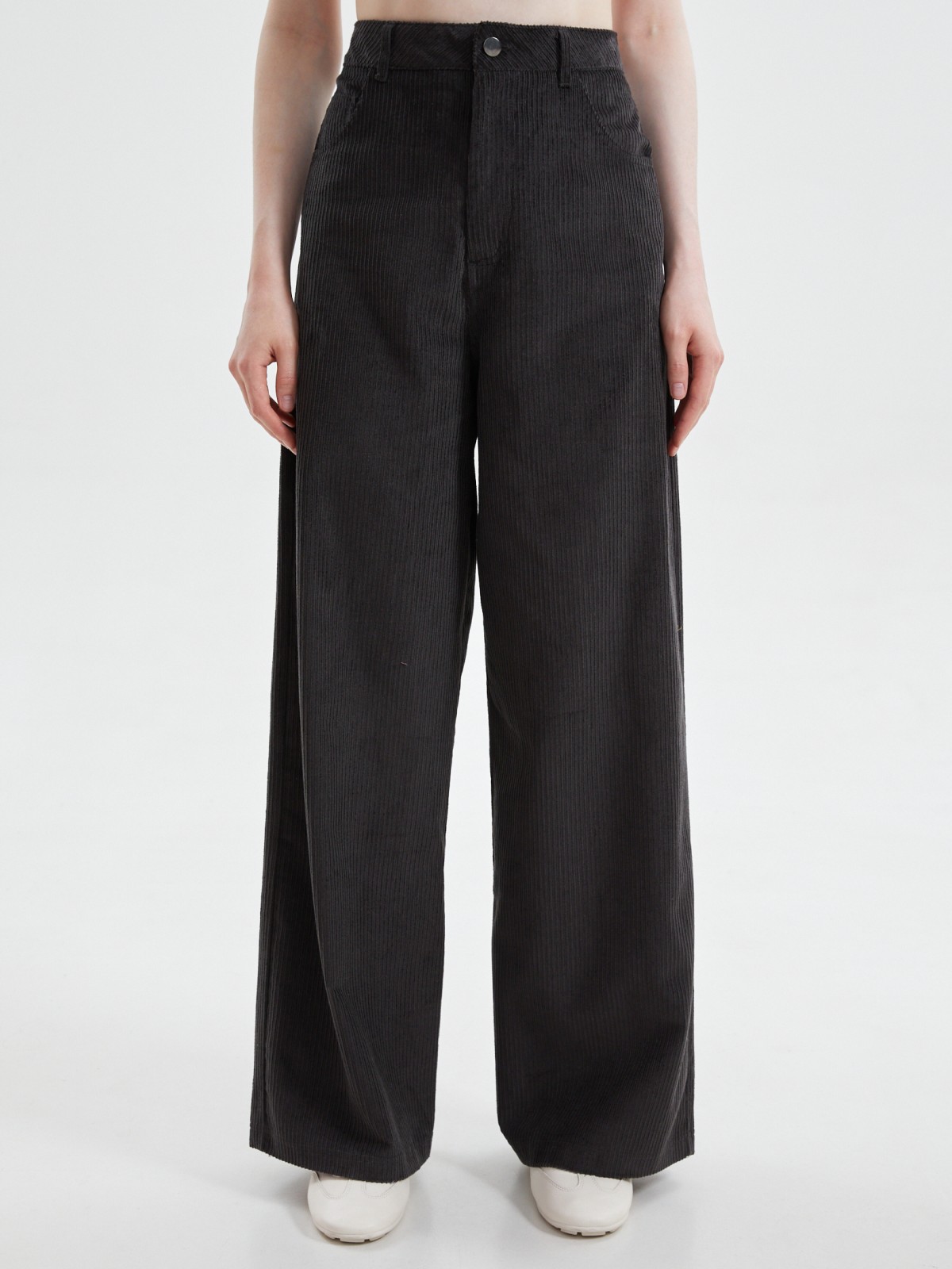 Прямые вельветовые брюки из хлопка