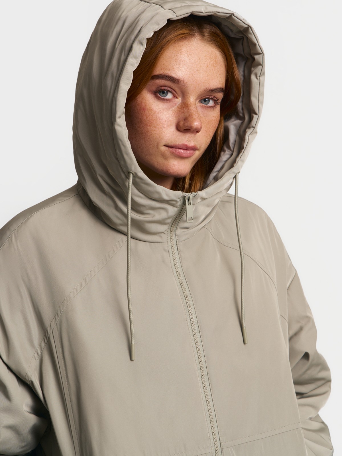 Куртка-парка на синтепоне с капюшоном